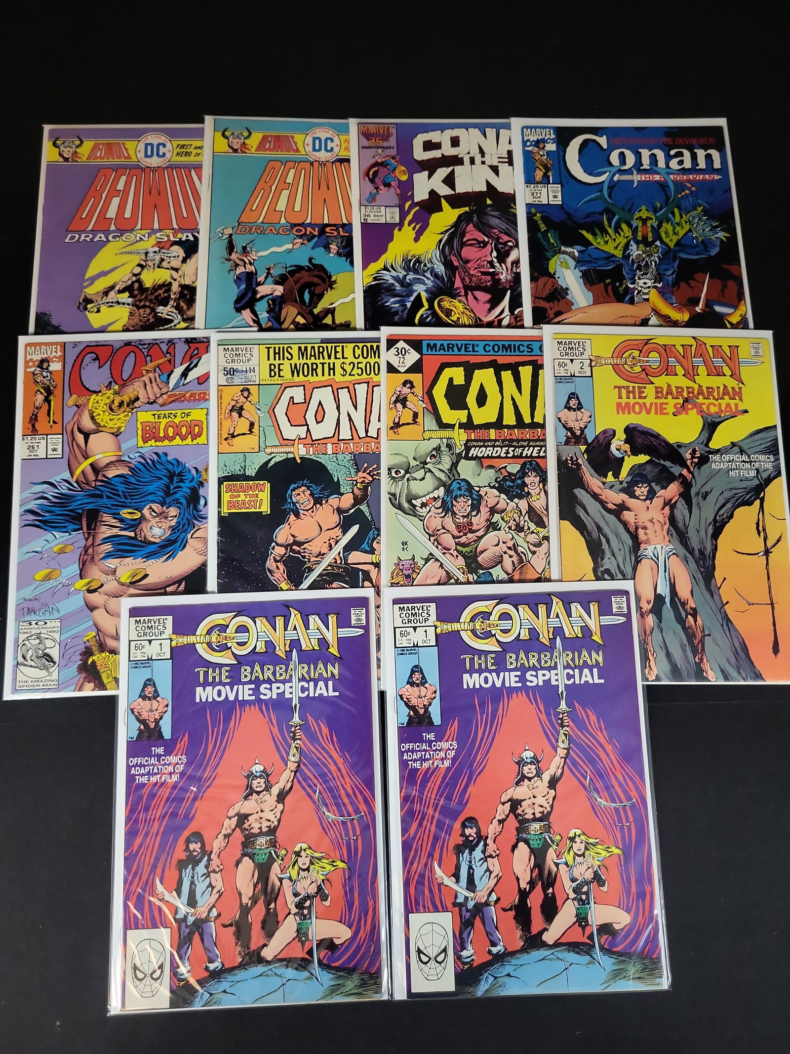 I02171 | A Group of Marvel and DC Sword and Sorcery Comic Books Including Conan the Barbarian and (1 of 3)