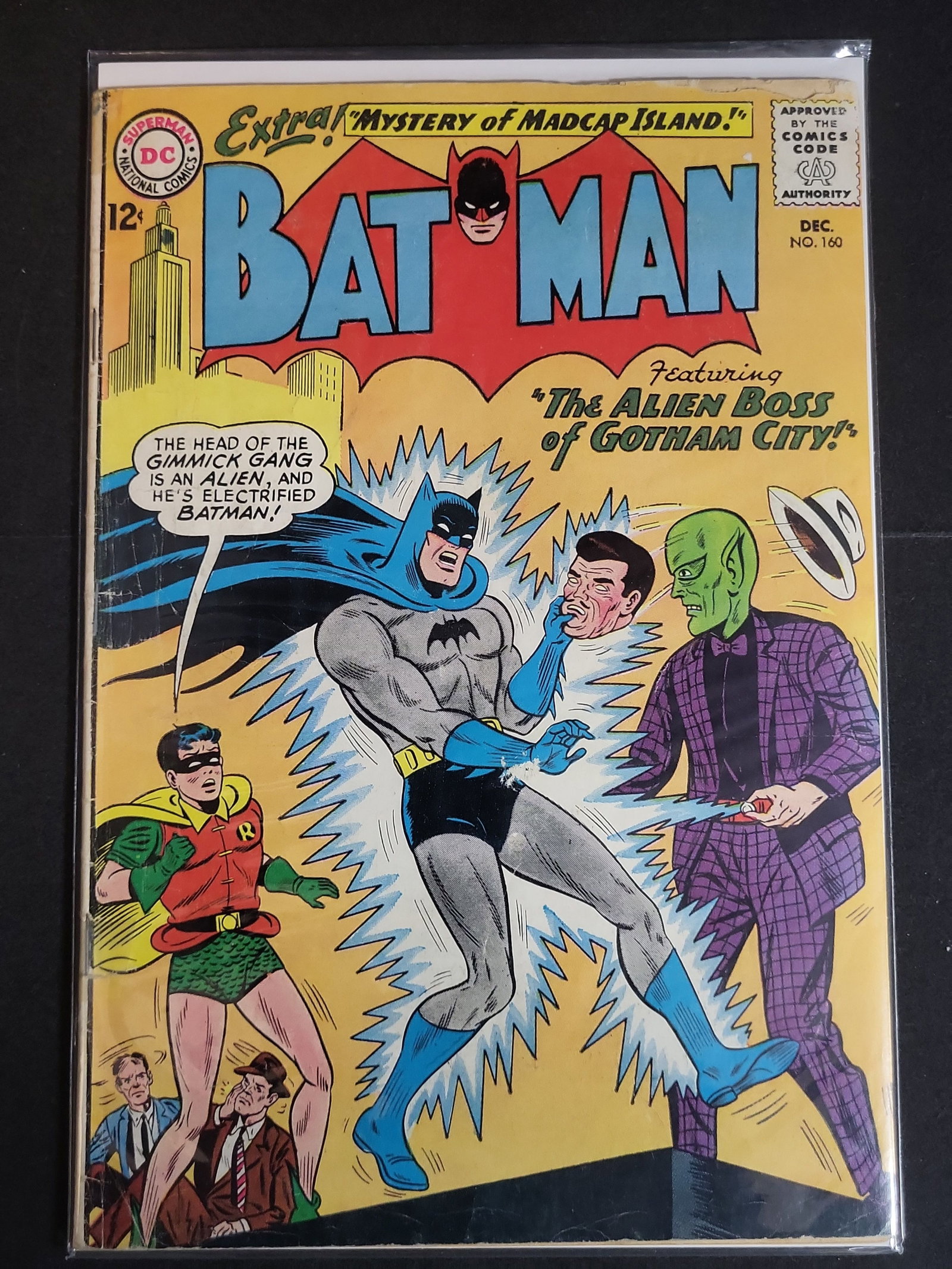 I02729 | Batman #160 (DC Comics, 1963) Silver Age Issue (1 of 2)