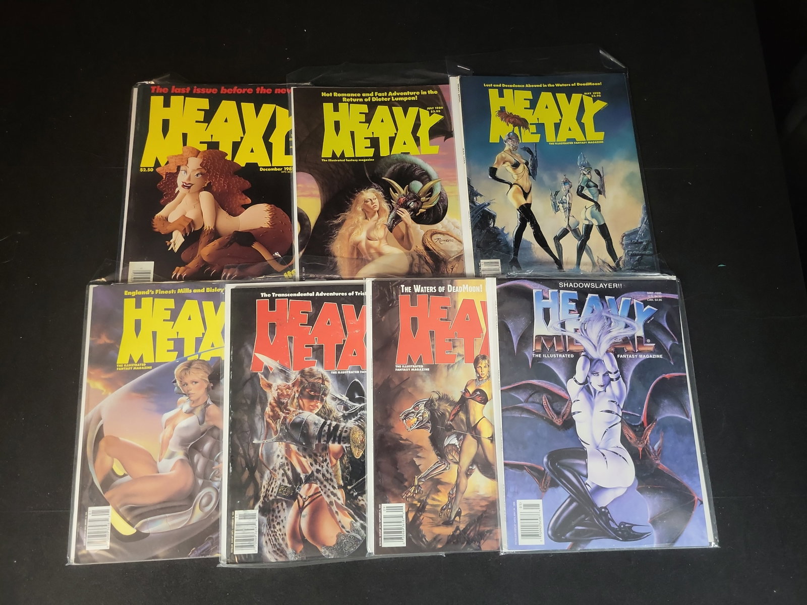 I02592 | A Collection of Heavy Metal The Illustrated Fantasy Magazines (1 of 4)