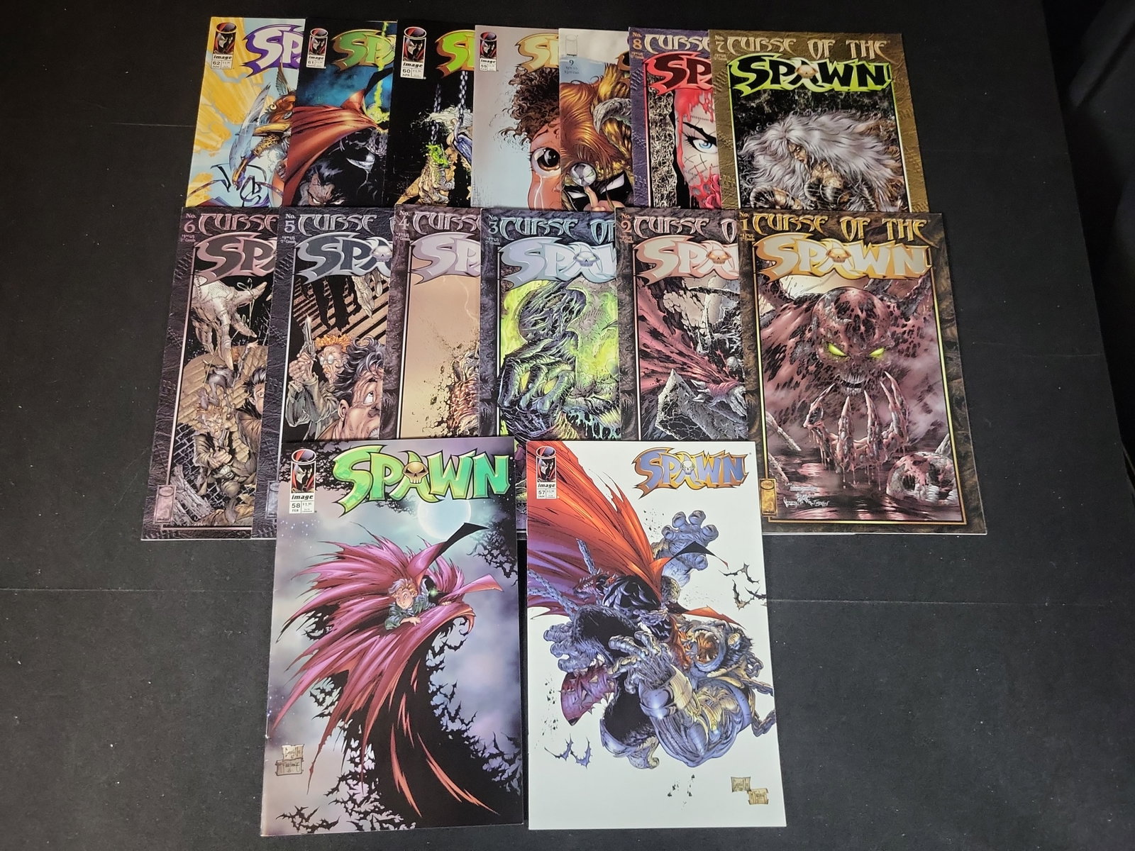 I02325 | A Collection of 15 Image Comics Spawn and Curse of the Spawn Comic Books (1 of 6)