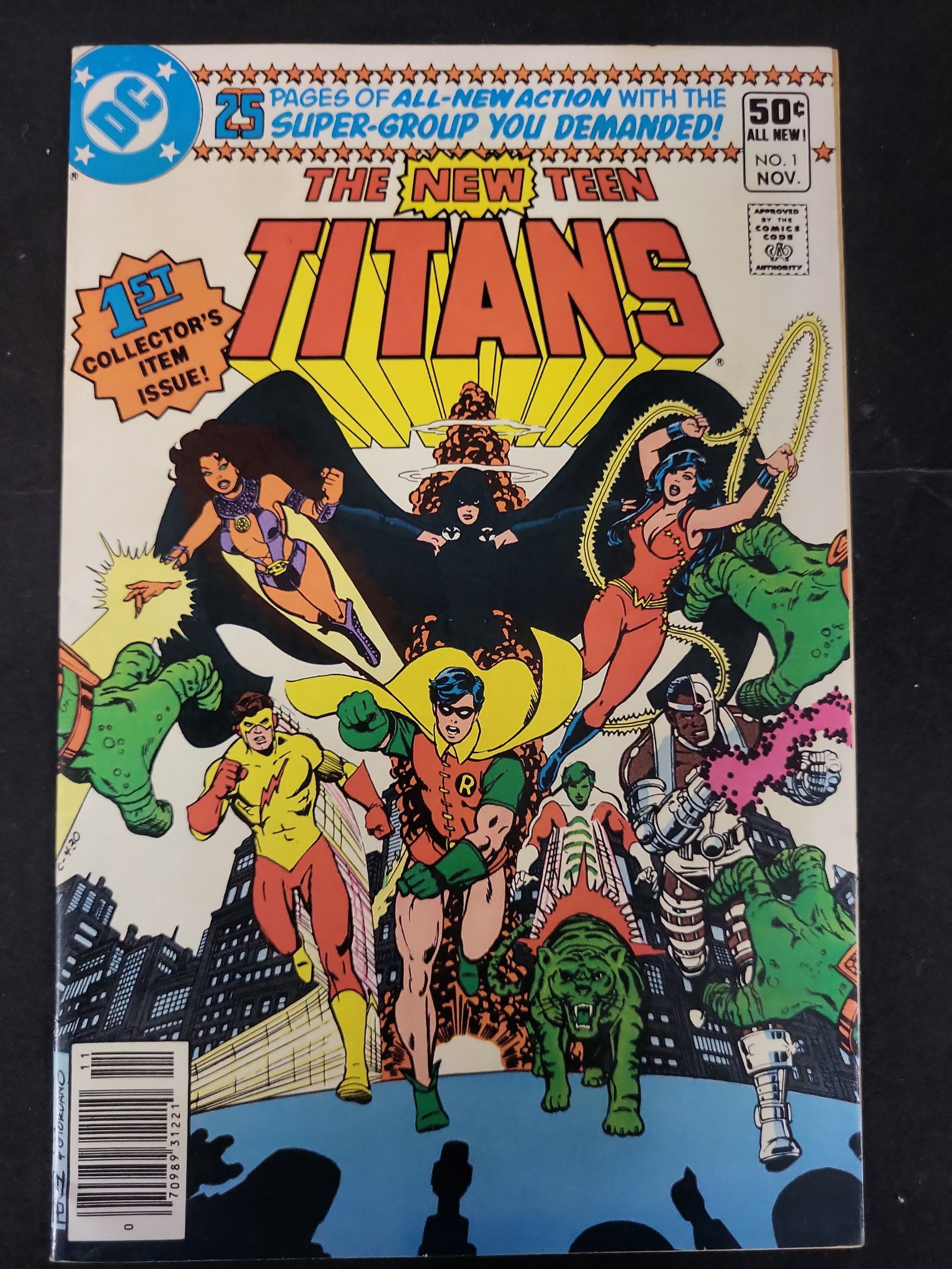 I02387 | DC Comics The New Teen Titans No. 1 November 1980 Newsstand Edition (1 of 2)
