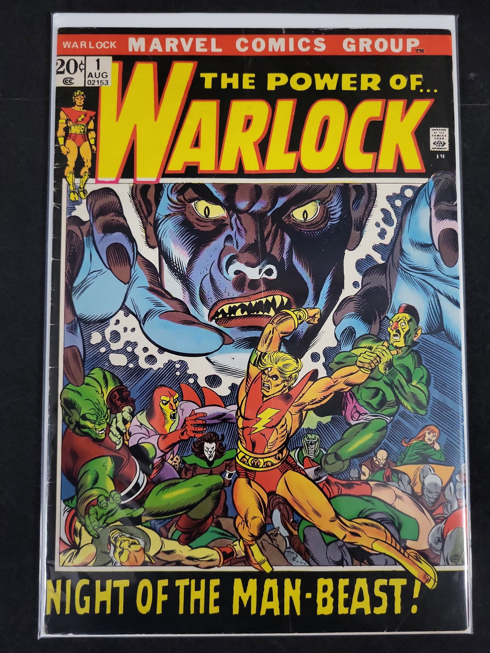 I02125 | The Power of Warlock #1 Marvel Comics 1972 Premiere Issue (1 of 2)