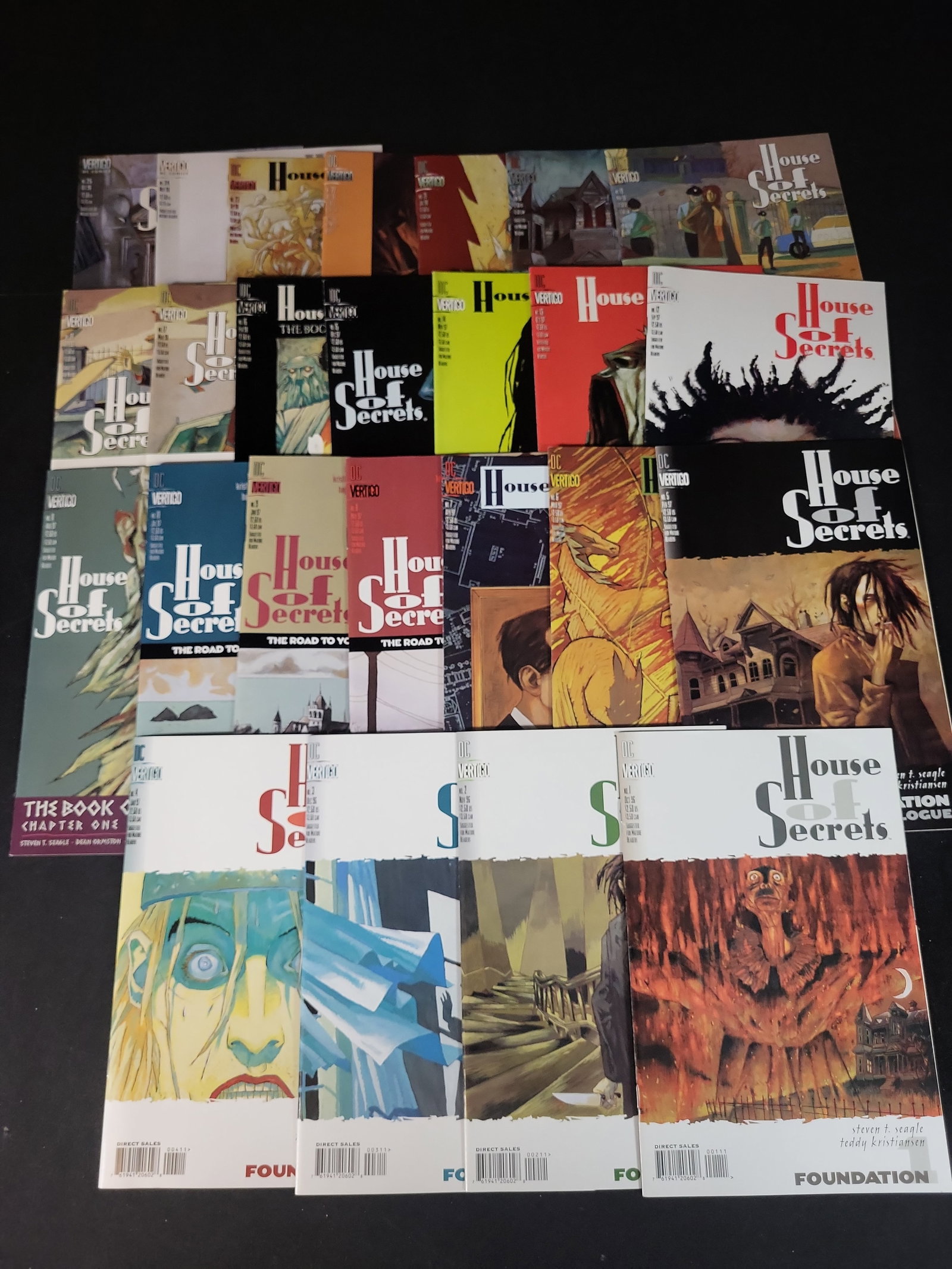 I02281 | A Collection of House of Secrets Comic Books, DC Vertigo, Issues 1-25 Complete Run, (1 of 6)