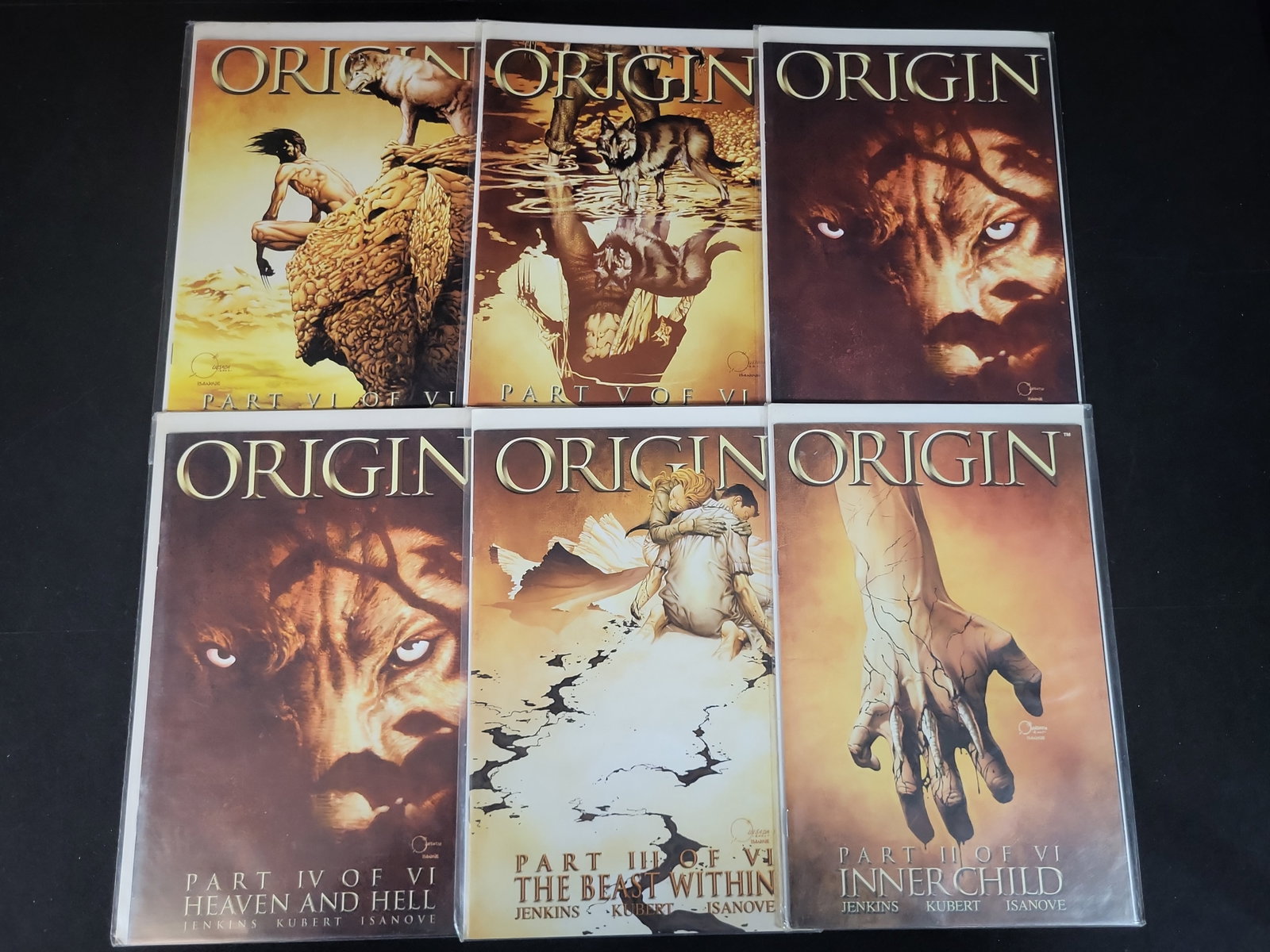 I02354 | A Set of Wolverine Origin Comic Books Issues 1 to 6 Marvel Comics (1 of 4)