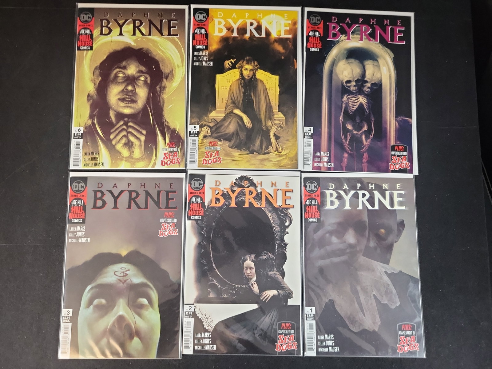 I02277 | DC Black Label Hill House Comics Daphne Byrne Issues 1 through 6 Complete Set (1 of 4)
