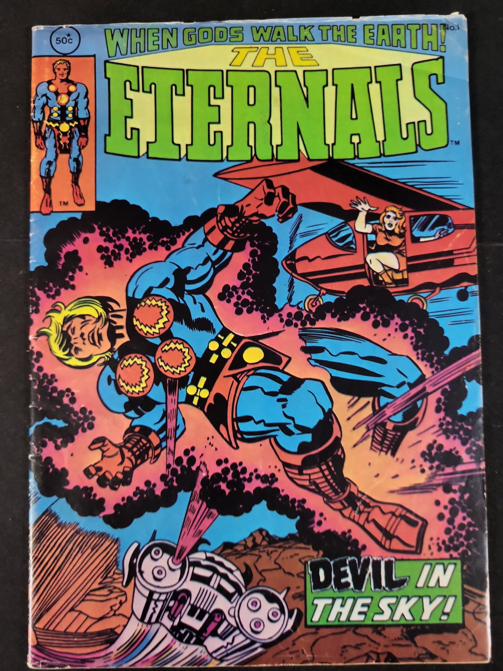 I02305 | Marvel Comics The Eternals No. 1 Australian Yaffa Reprint Edition (1 of 2)