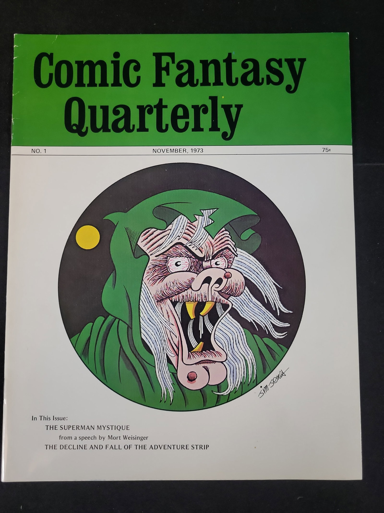 I02309 | Comic Fantasy Quarterly No. 1 Gordon Bailey 1973 (1 of 3)
