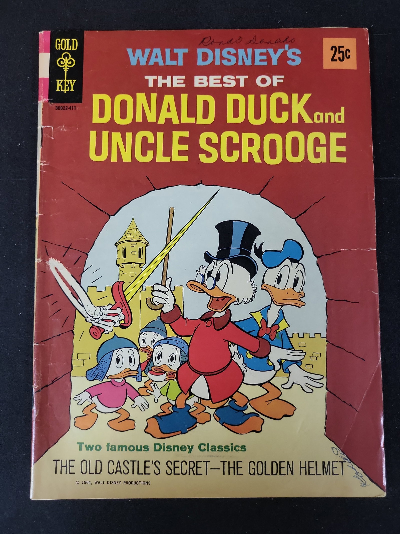 I02317 | Gold Key Walt Disney's The Best of Donald Duck and Uncle Scrooge #30022-411 1964 (1 of 2)