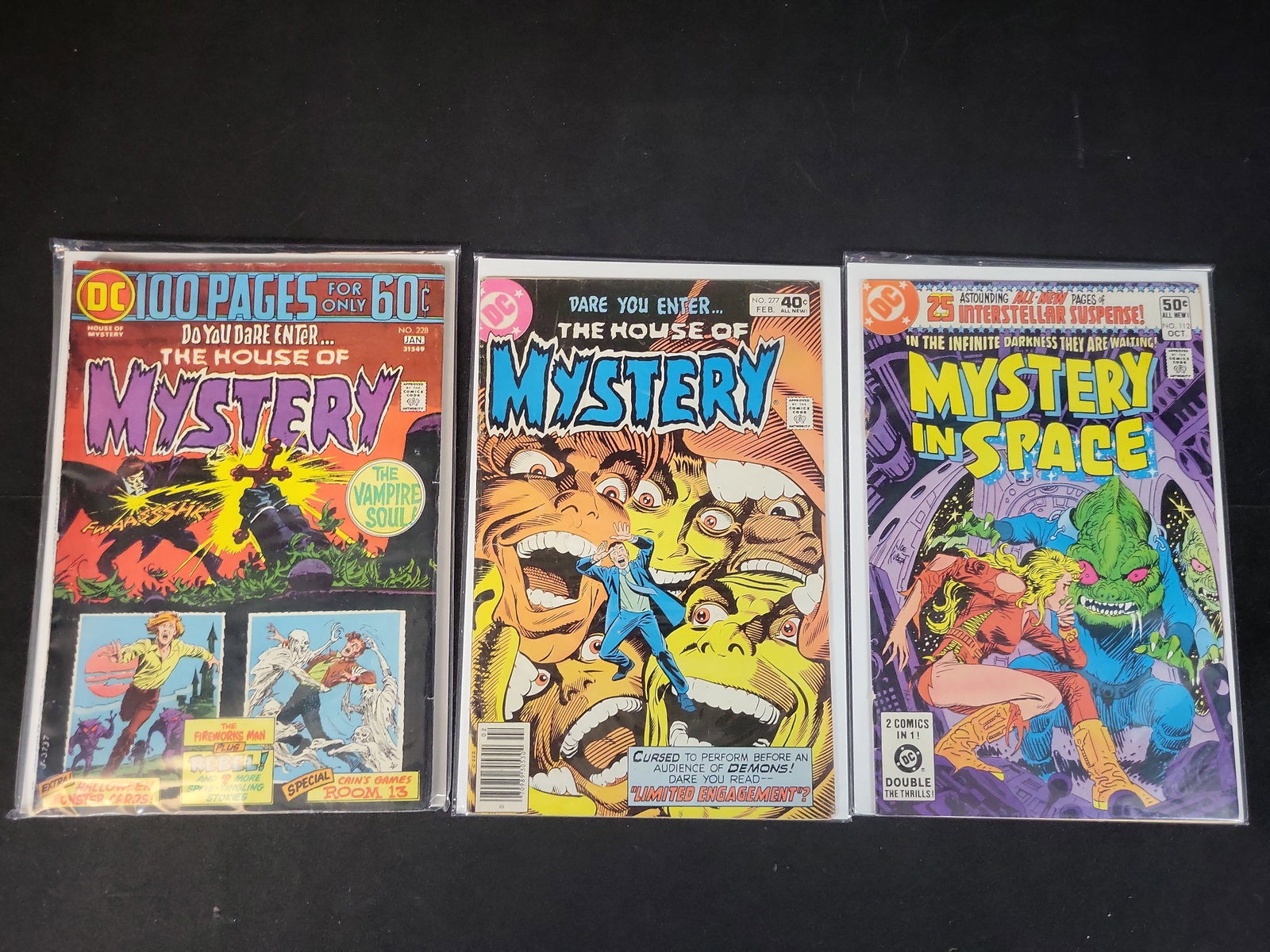 I02338 | A Trio of DC Comics Mystery and Science Fiction Comic Books, 1975-1980 (1 of 3)