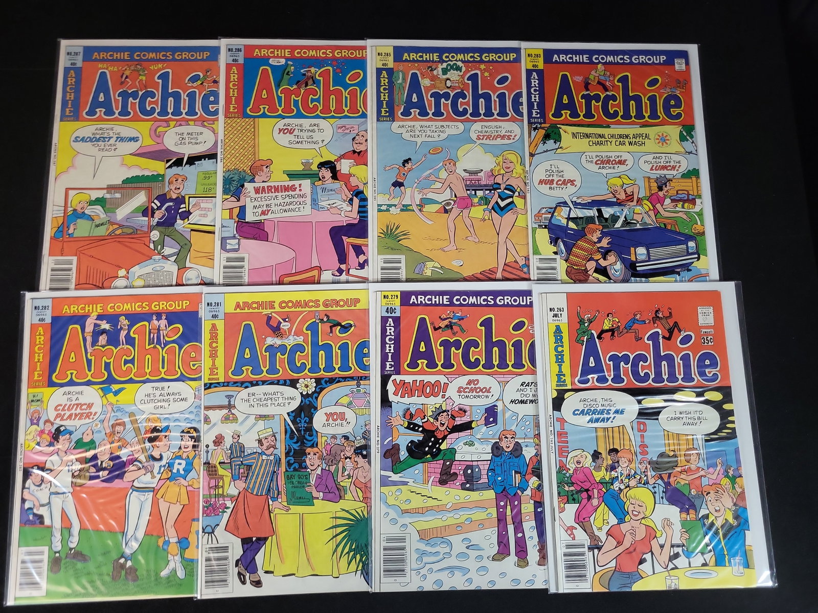 I02360 | A Collection of 8 Archie Comics Group Archie Comic Books (1 of 5)