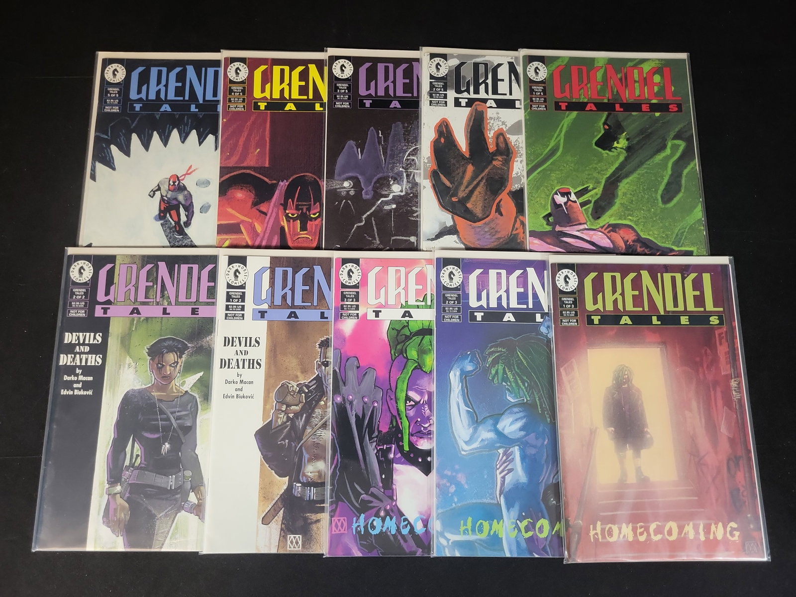 I02371 | A Lot of 10 Grendel Tales Comic Books, Dark Horse Comics (1 of 5)