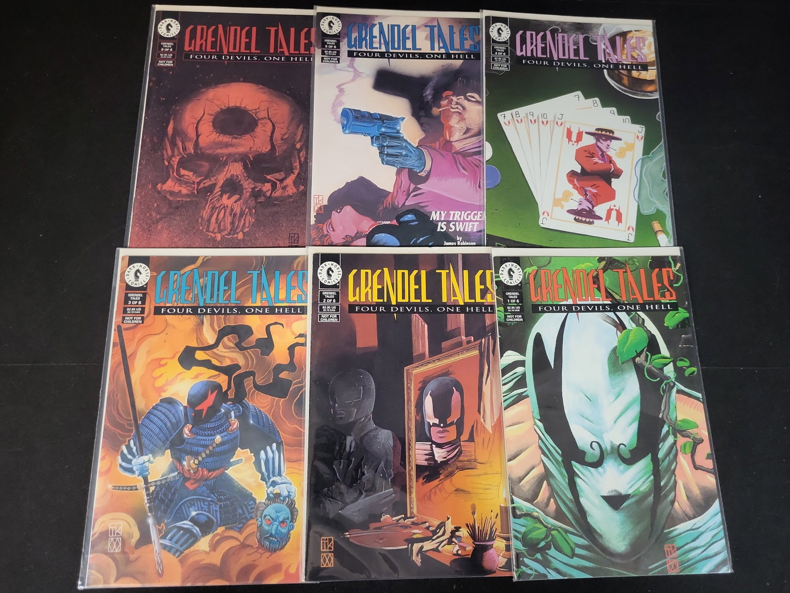 I02373 | Dark Horse Comics Grendel Tales Four Devils One Hell Issues 1-6 Complete Limited Series (1 of 4)