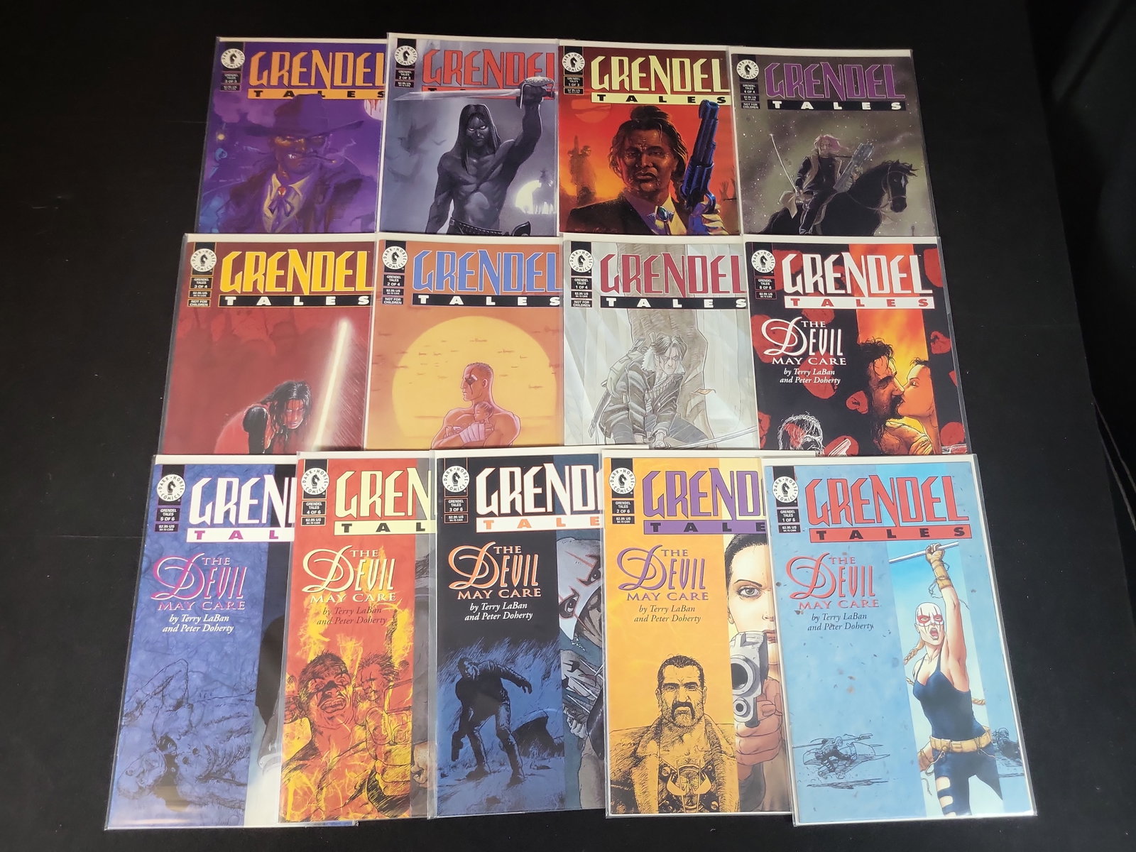 I02376 | A Collection of 13 Grendel Tales Comic Books from Dark Horse Comics (1 of 5)
