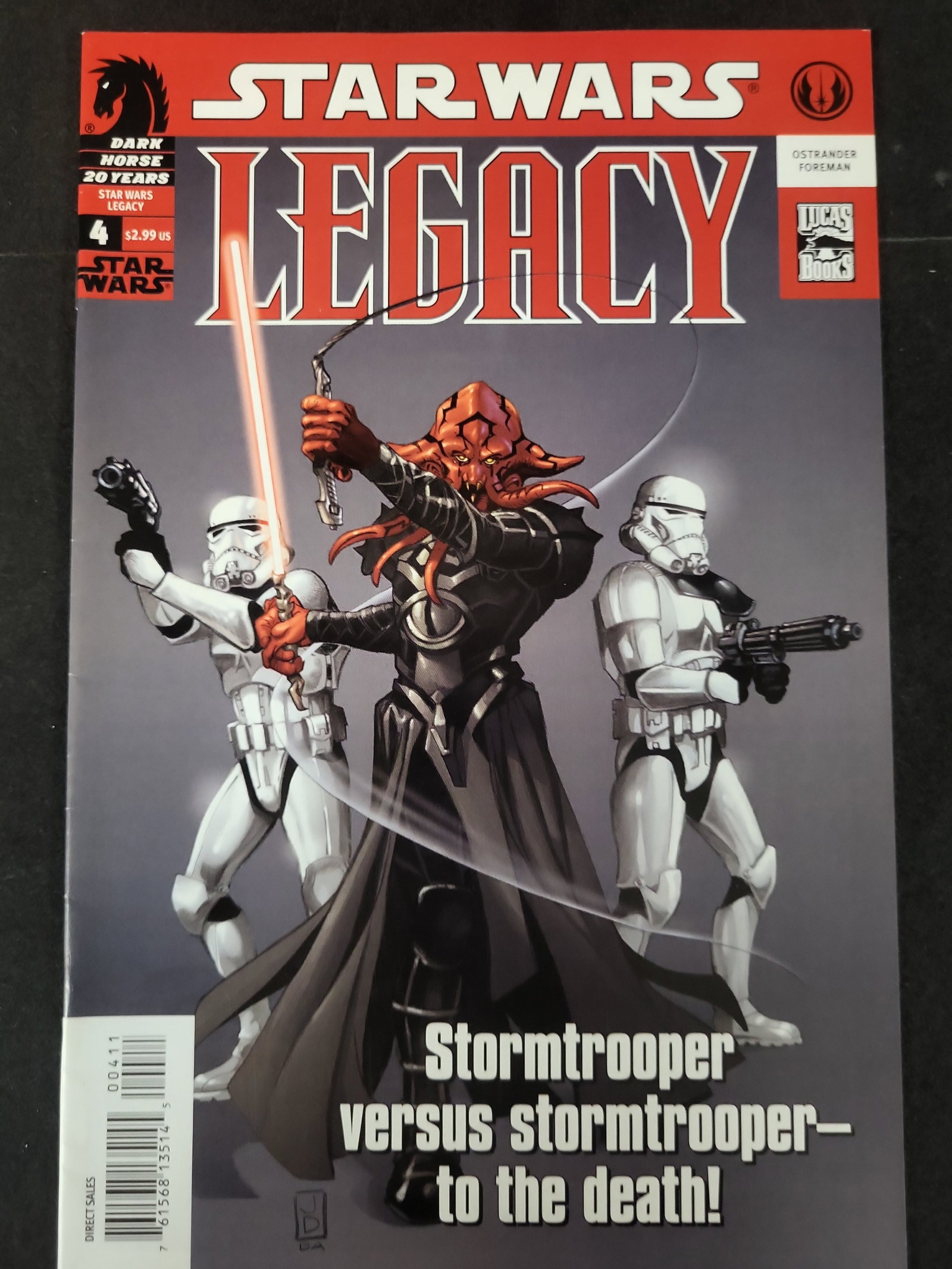 I02446 | Star Wars: Legacy #4 (Dark Horse Comics, 2006) 1st Appearance of Darth Maleval (1 of 2)