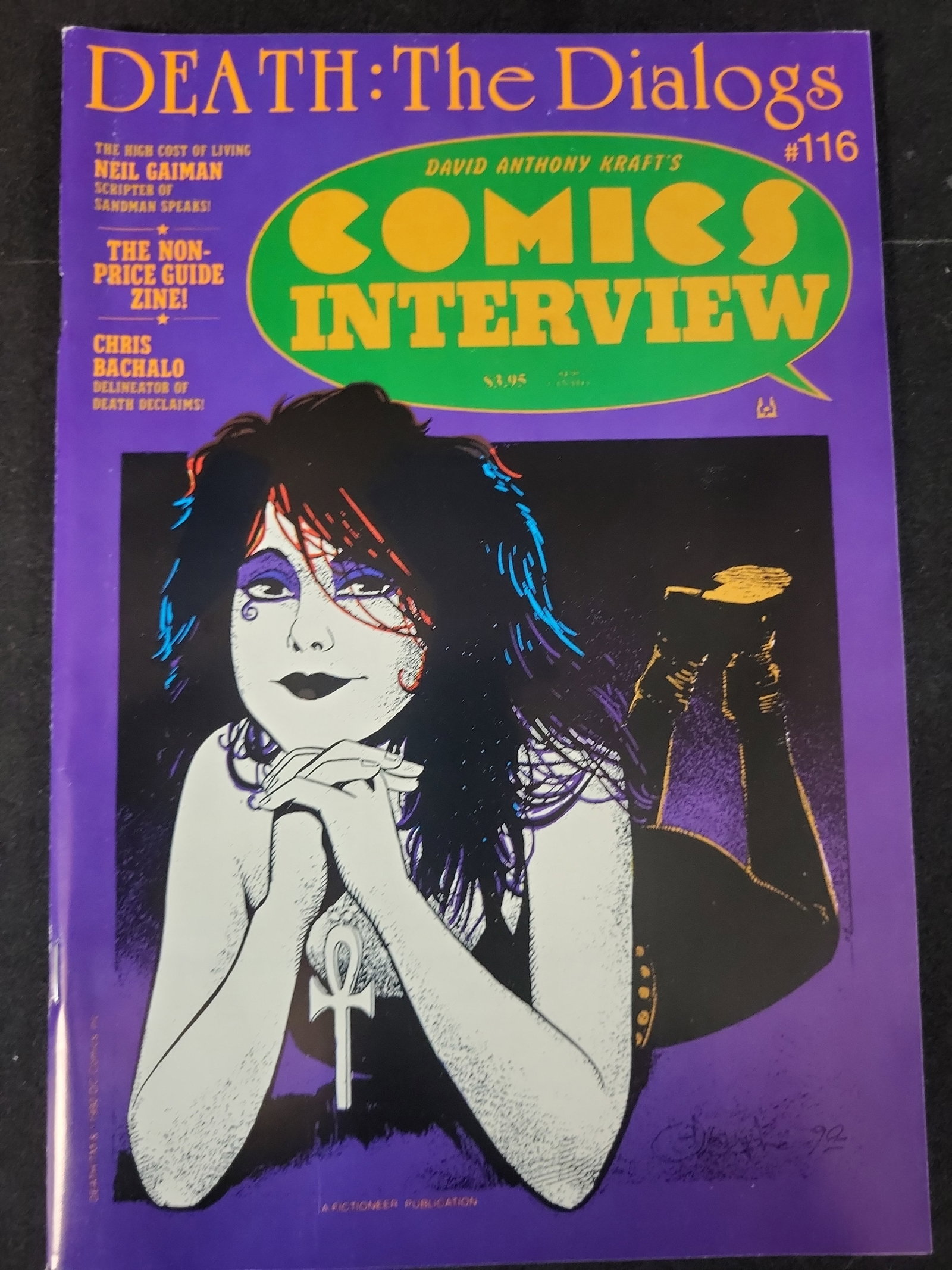 I02457 | Fictioneer Publication Comics Interview Magazine Issue 116 Neil Gaiman and Chris Bachalo (1 of 2)