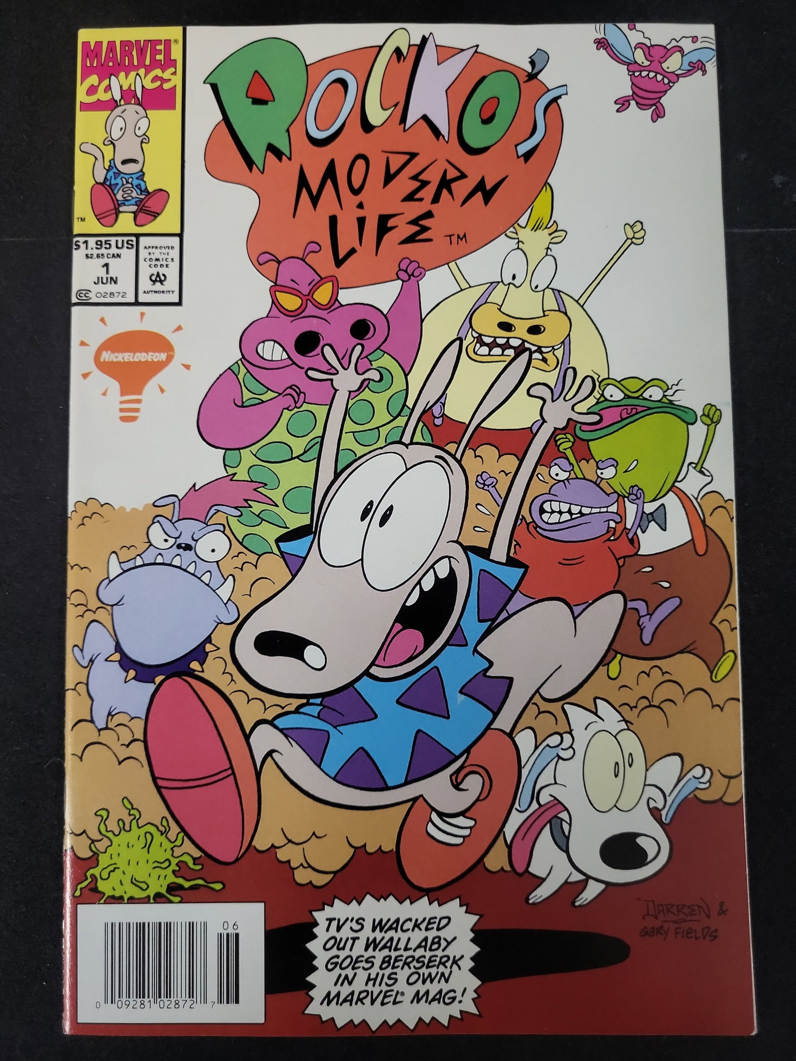 I02463 | Marvel Comics Rocko's Modern Life Issue 1 June 1994 (1 of 2)