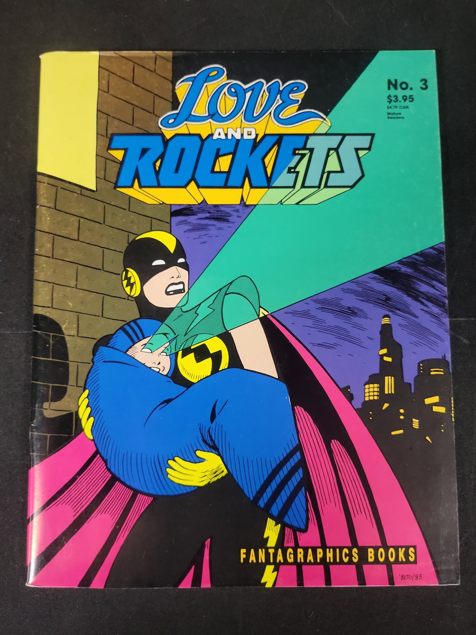 I02538 | Love and Rockets No. 3 Comic Book, Fantagraphics Books (1 of 2)