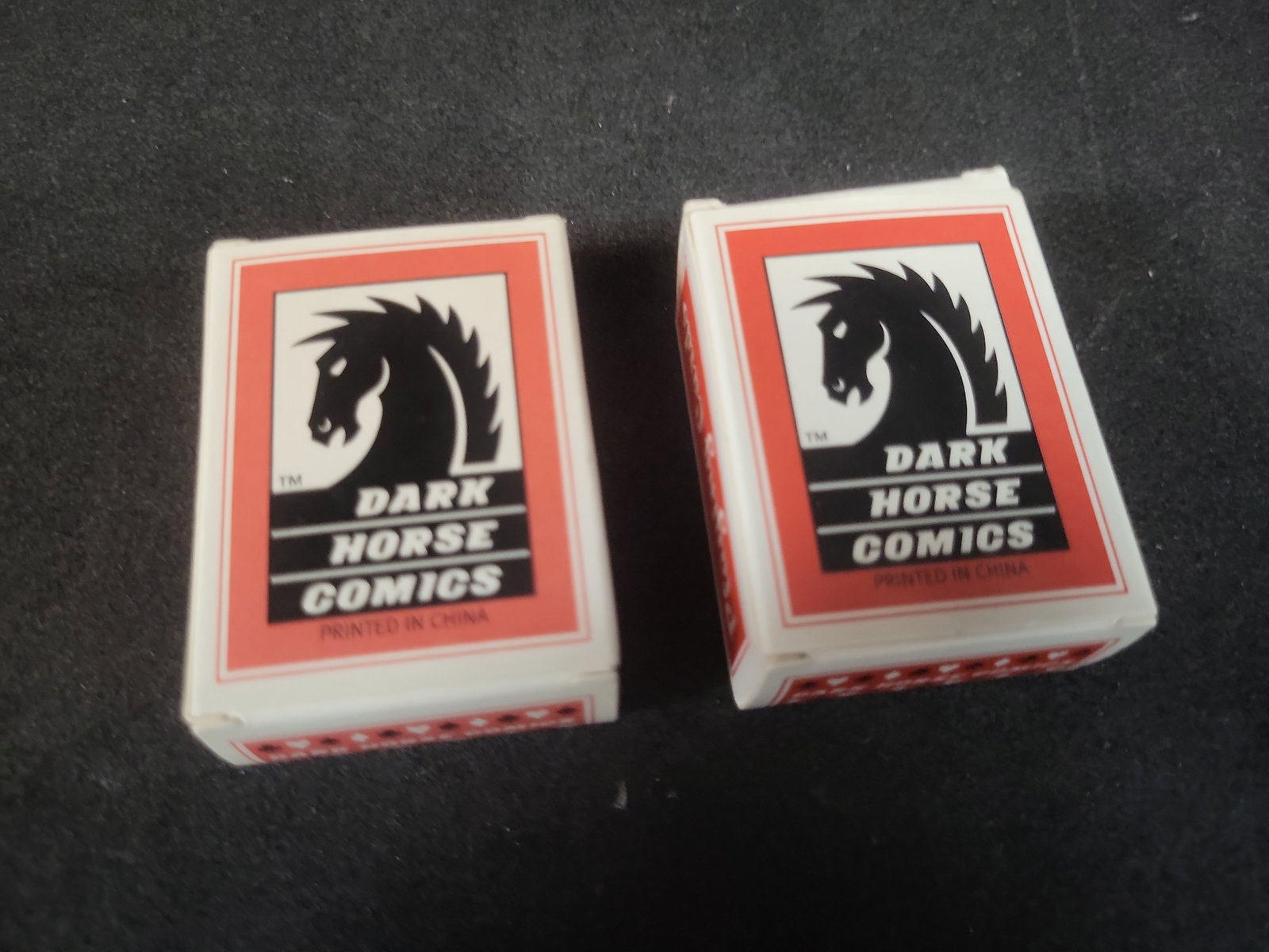 I02565 | A Pair of Dark Horse Comics Promotional Playing Cards in Plastic Cases (1 of 2)