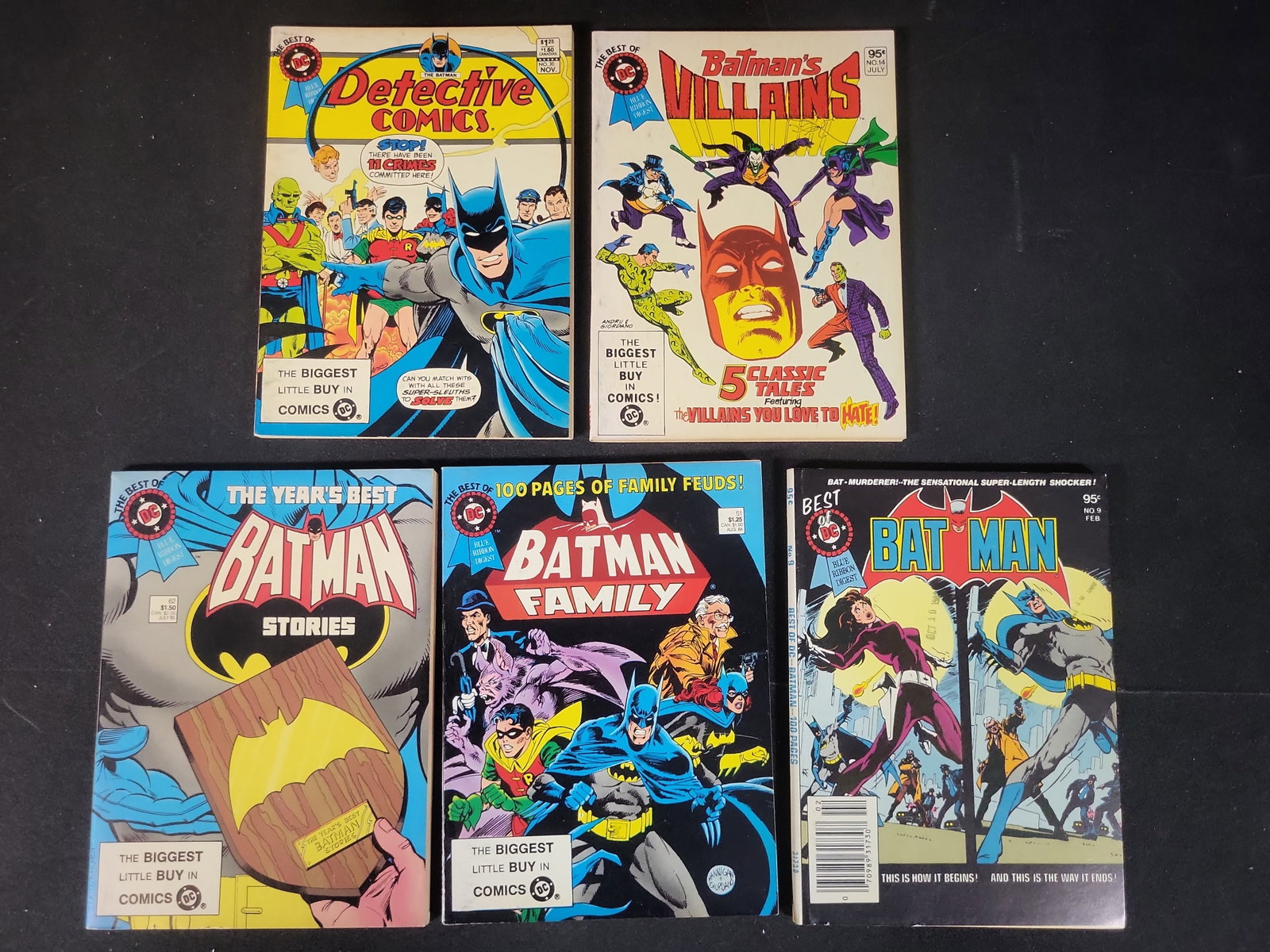 I02597 | A Collection of DC Comics The Best of DC Blue Ribbon Digest Batman and Detective Comics (1 of 4)