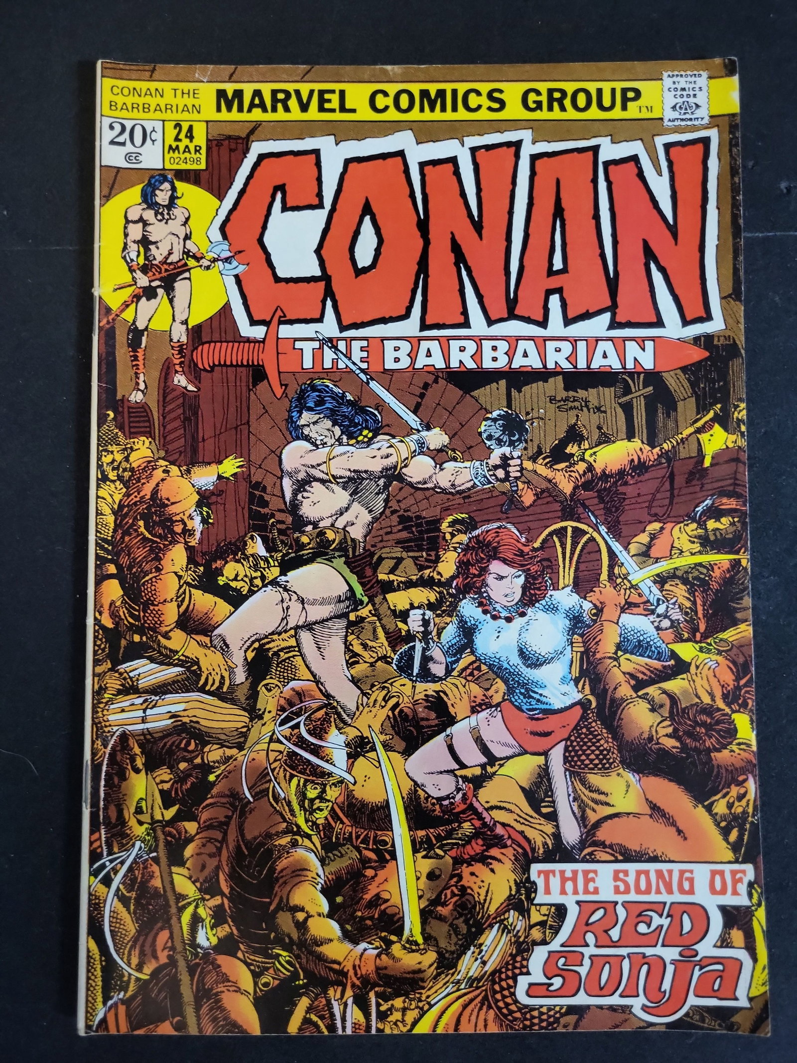 I02631 | Marvel Comics Conan the Barbarian Issue Number 24 March 1973 (1 of 2)
