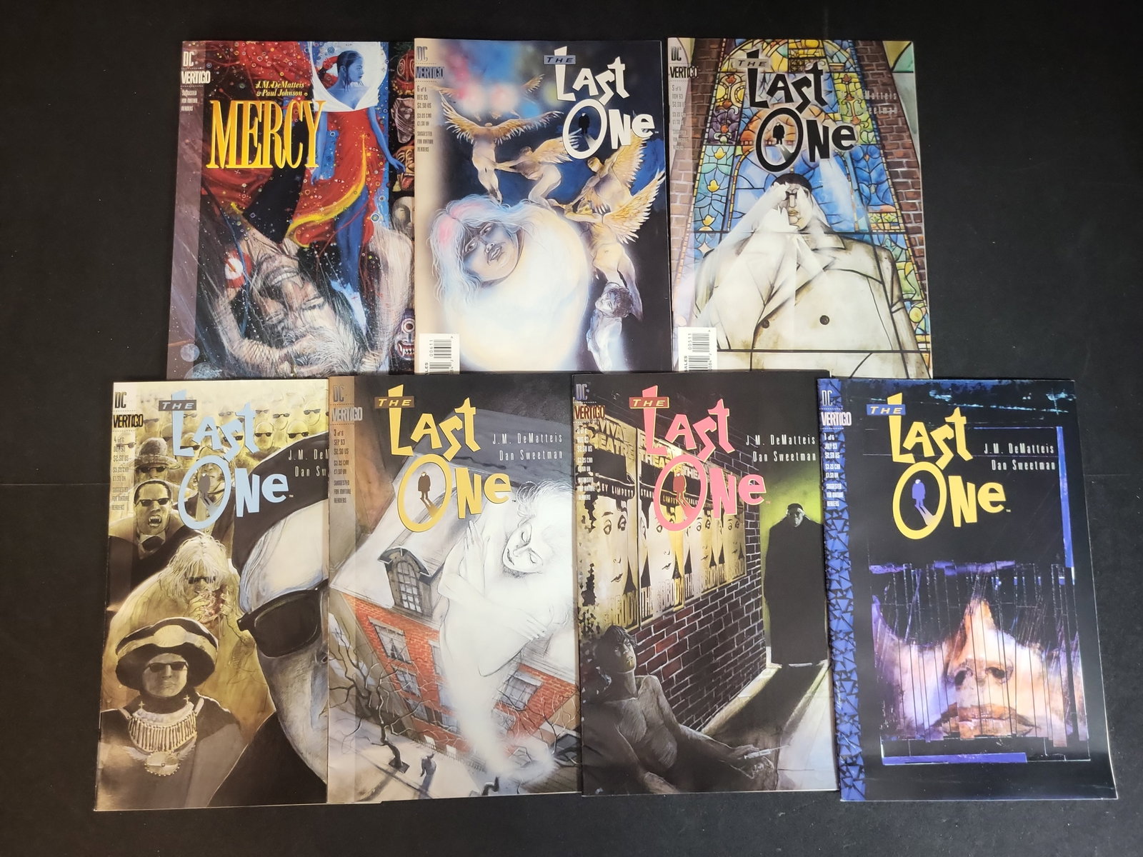 I02669 | A Collection of Seven DC Vertigo Comic Books Written by J.M. DeMatteis (1 of 4)