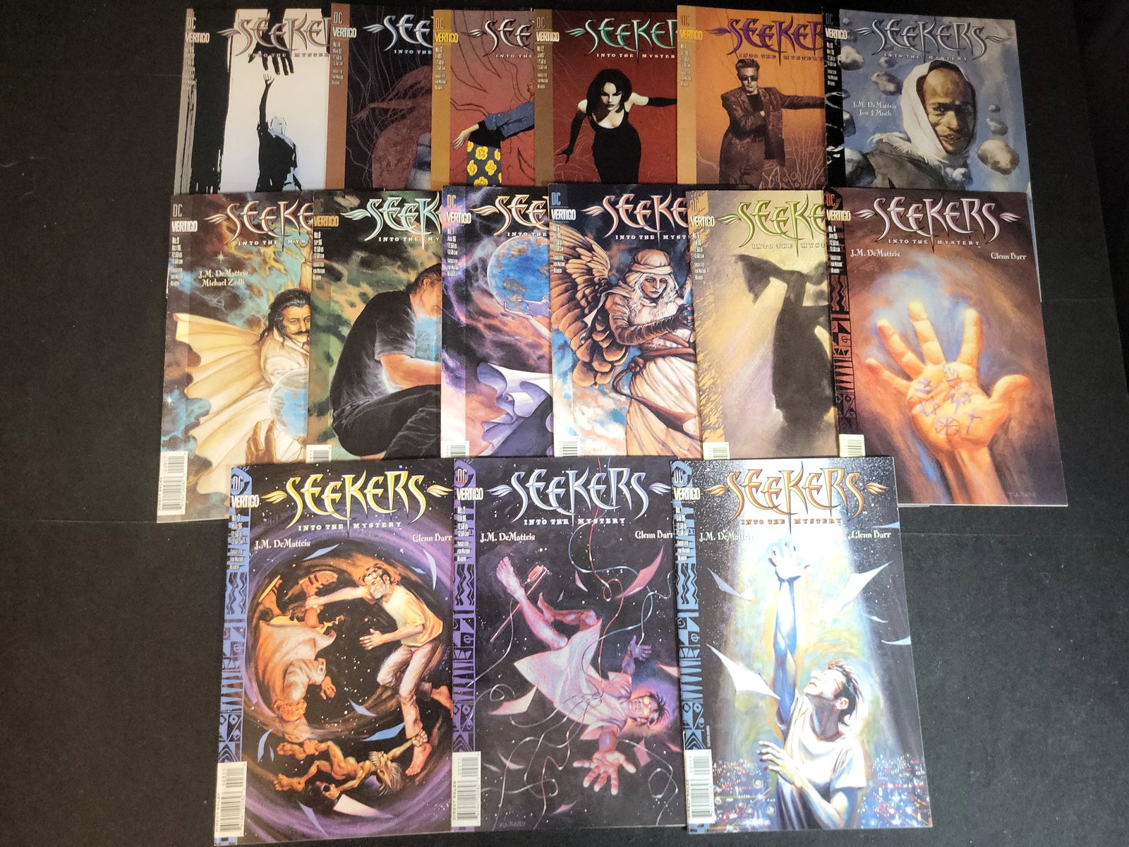 I02670 | Fifteen DC Vertigo Seekers Into the Mystery Comic Books Issues 1 to 15 (1 of 6)