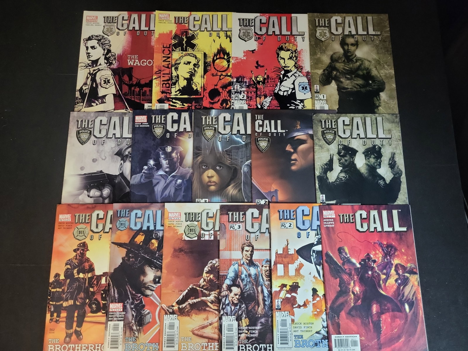 I02675 | Collection of Fifteen Marvel Comics The Call of Duty Issues Including The Wagon, The (1 of 5)