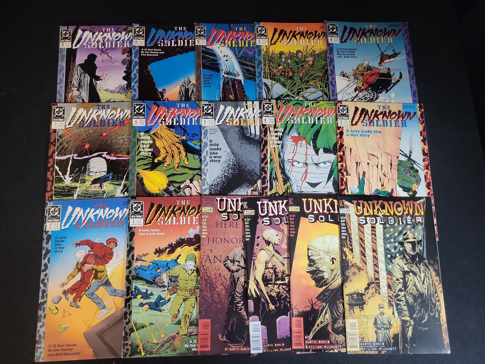 I02690 | A Collection of 16 The Unknown Soldier Comic Books Including Two Complete Limited Series by (1 of 5)