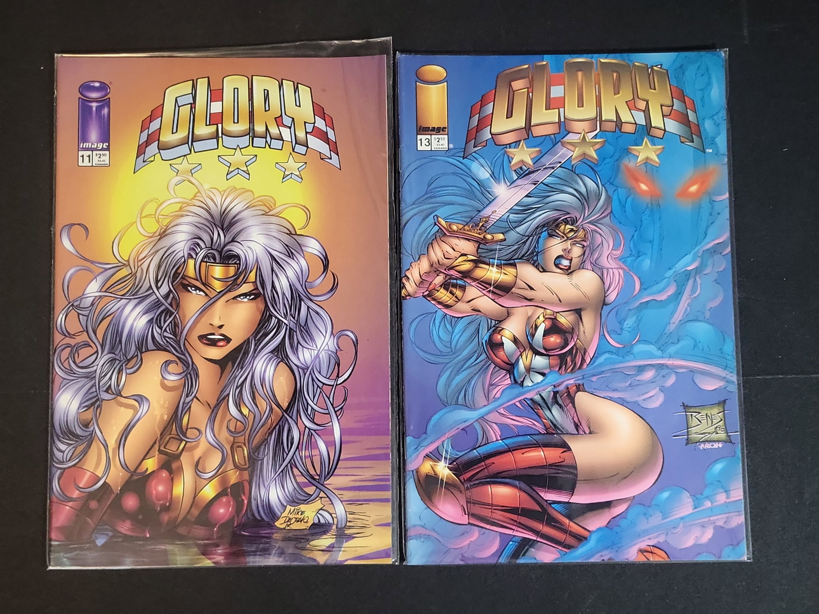I02718 | Two Image Comics Glory Comic Books, Issues 11 and 13 (1 of 3)