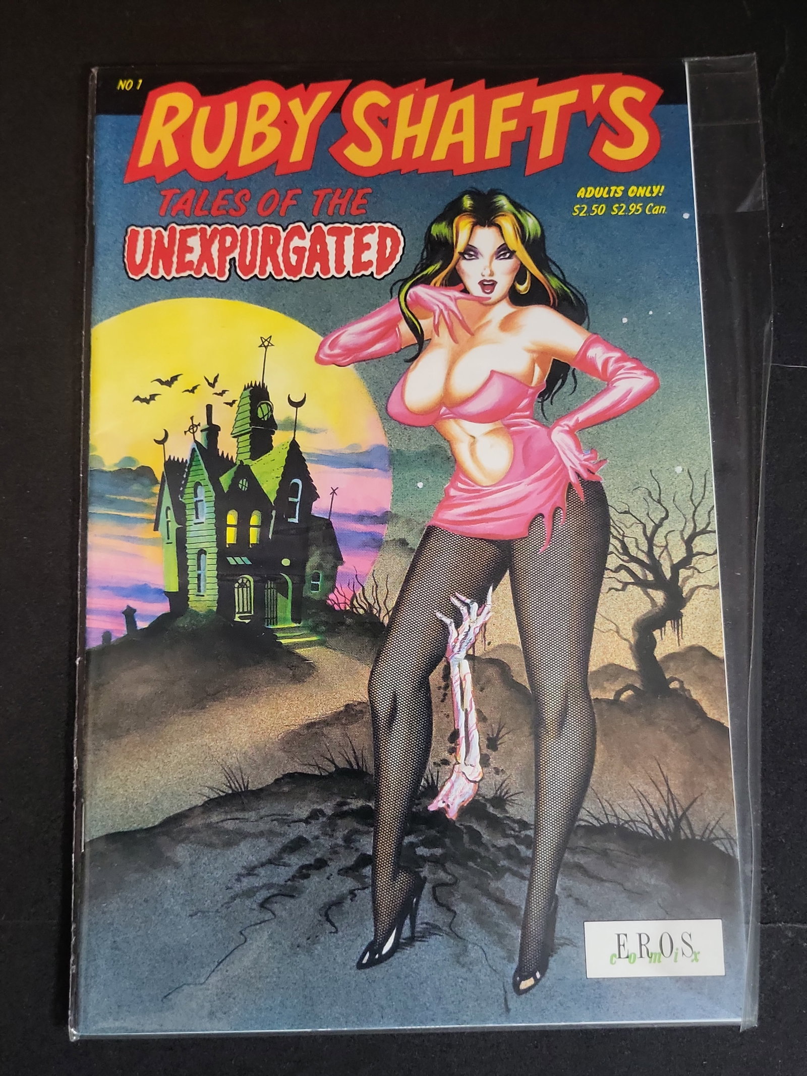 I02723 | Ruby Shaft's Tales of the Unpurgated No. 1, Eros Comix, 1991, Frank Thorne: BID PER WHAT YOU SEE IN THE PHOTO, NOT THE AI GENERATED TITLES AND DESCRIPTIONS! Ruby Shaft's Tales of the Unpurgated No. 1, Eros Comix, 1991, Frank Thorne This is the premiere issue of the adults-onl