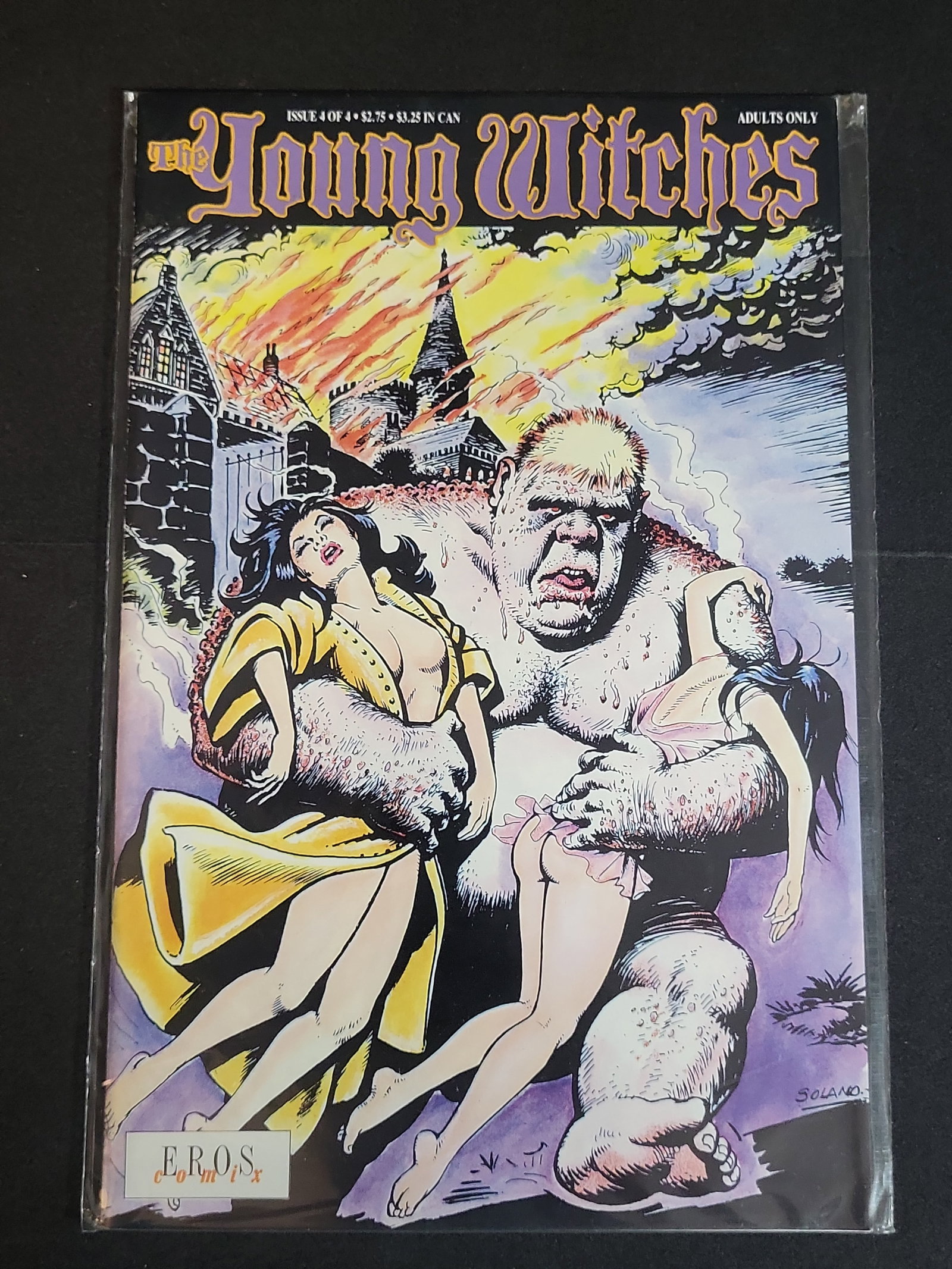 I02727 | The Young Witches #4 (Eros Comix, 1991) Francisco Solano Lopez Cover (1 of 3)