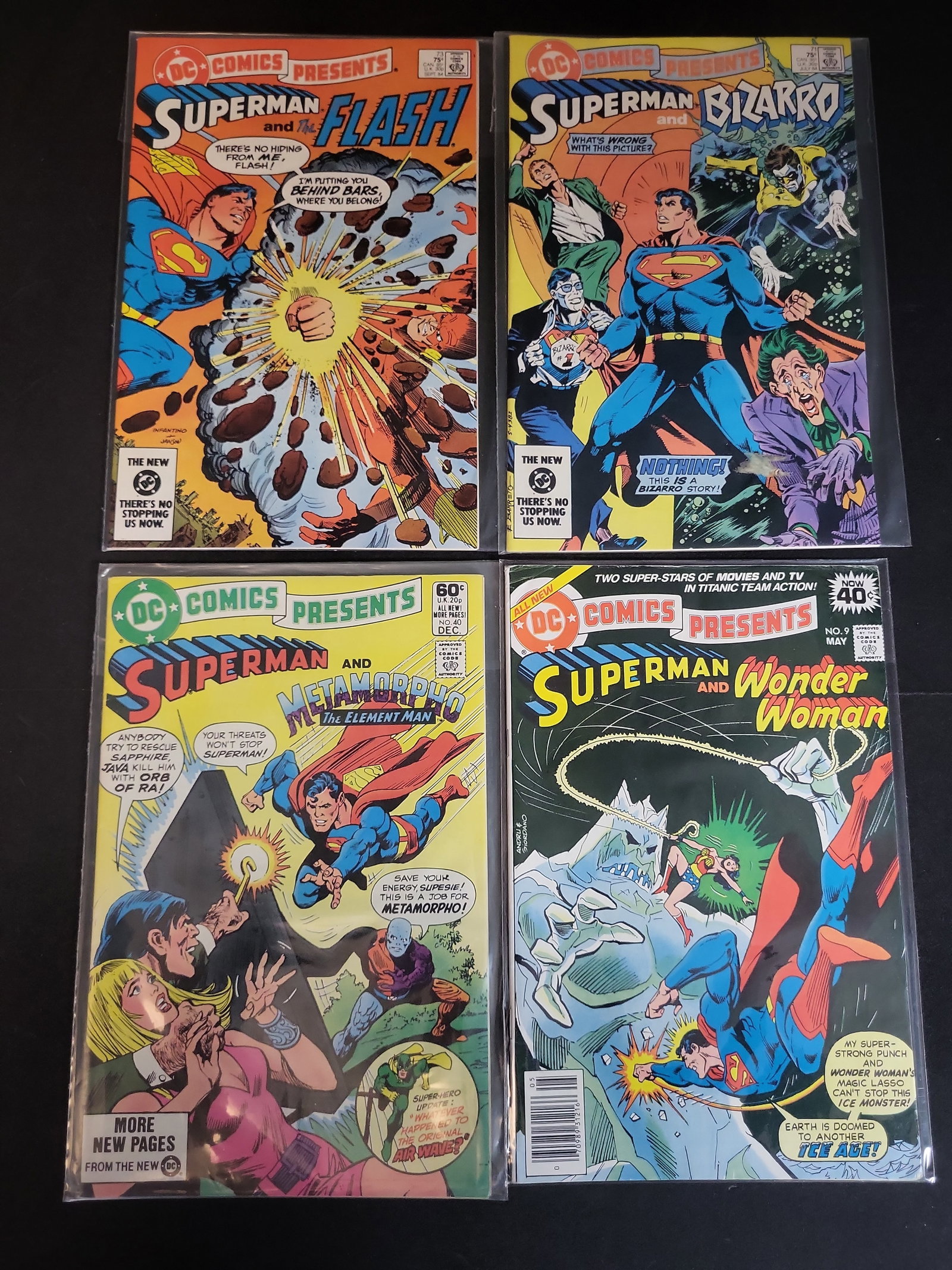 I02737 | A Collection of Four DC Comics Presents Comic Books Featuring Superman Team-Ups (1 of 3)