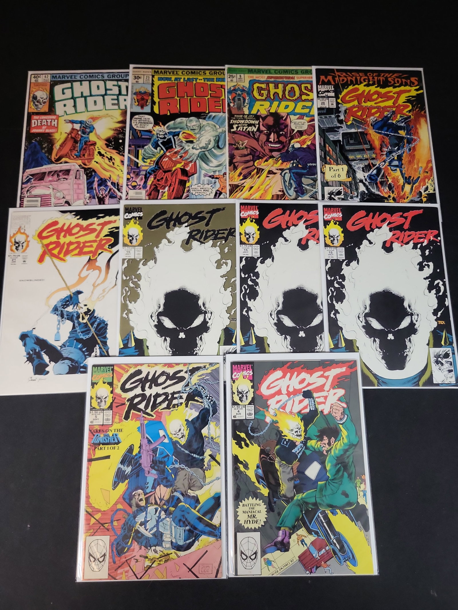 I02193 | Marvel Comics. A Collection of Ghost Rider Comic Books. New York, 1974-1992. (1 of 5)