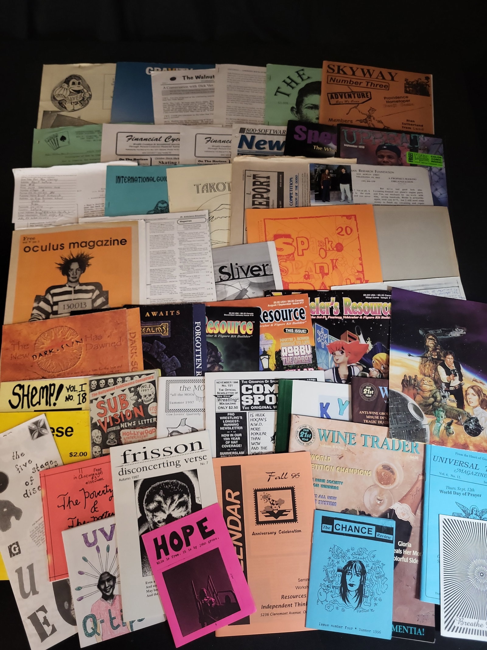 I02662 | A Collection of Independent Zines, Hobbyist Magazines, and Pop Culture Ephemera. Various (1 of 10)