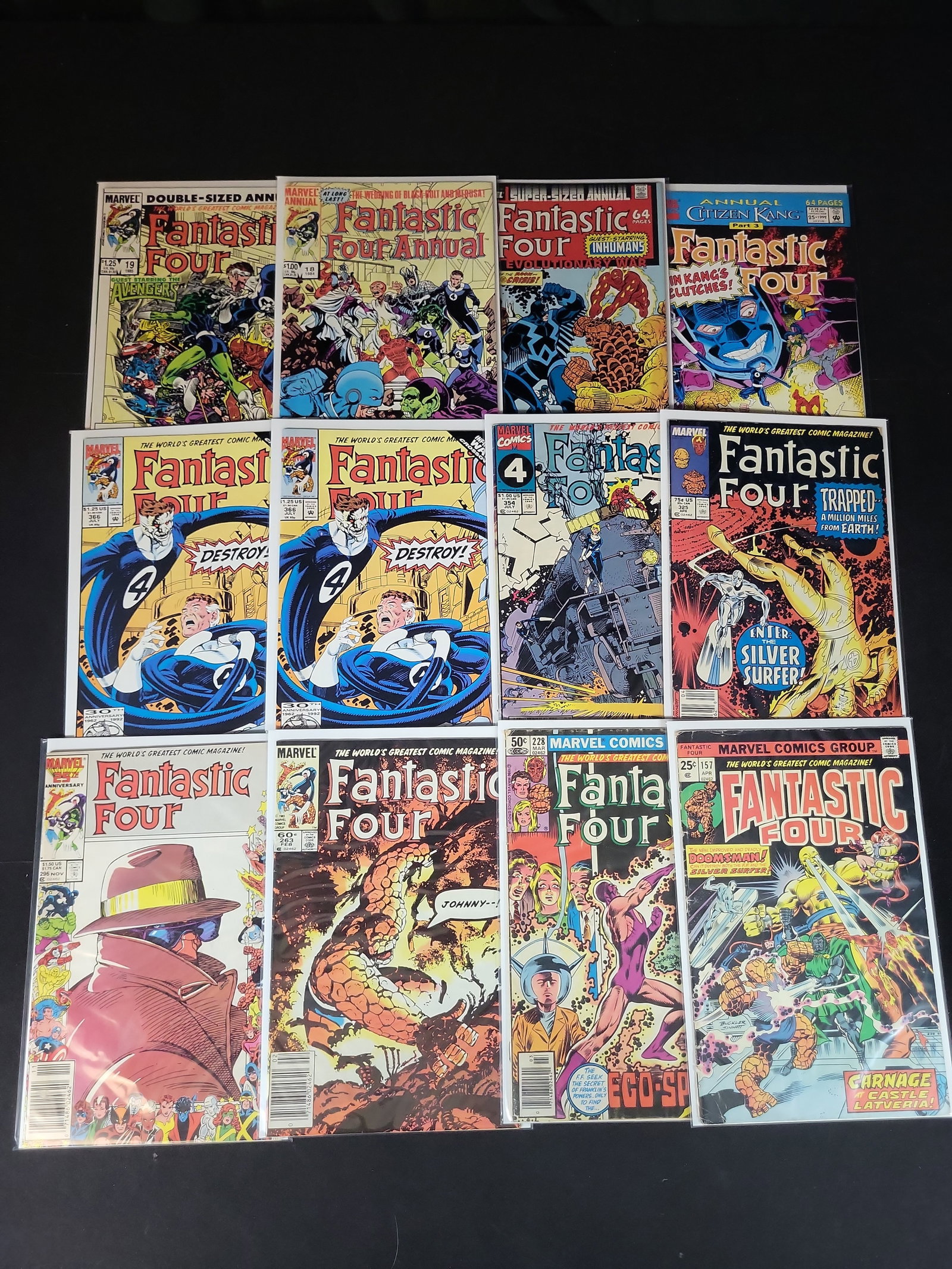 I02195 | Marvel Comics. A Collection of Fantastic Four and Fantastic Four Annual Comics. Marvel, (1 of 4)
