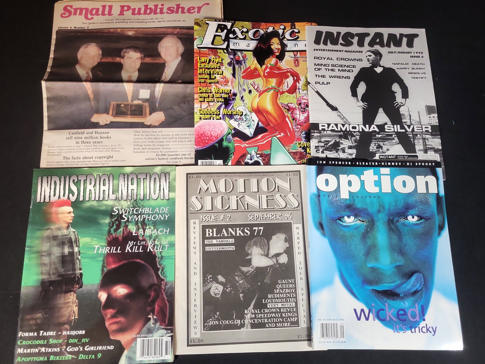 I02586 | A Collection of Alternative Music and Culture Magazines and Zines. Various Publishers, (1 of 5)