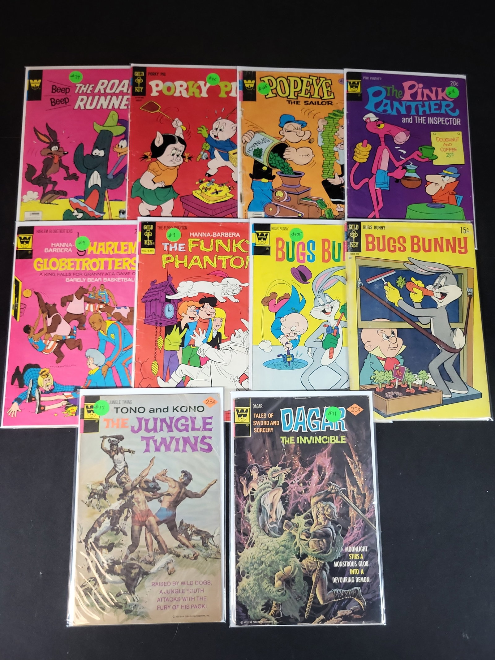 I02196 | Multiple Authors. A Collection of Vintage Gold Key and Whitman Comic Books. ca. 1969-1975. (1 of 5)