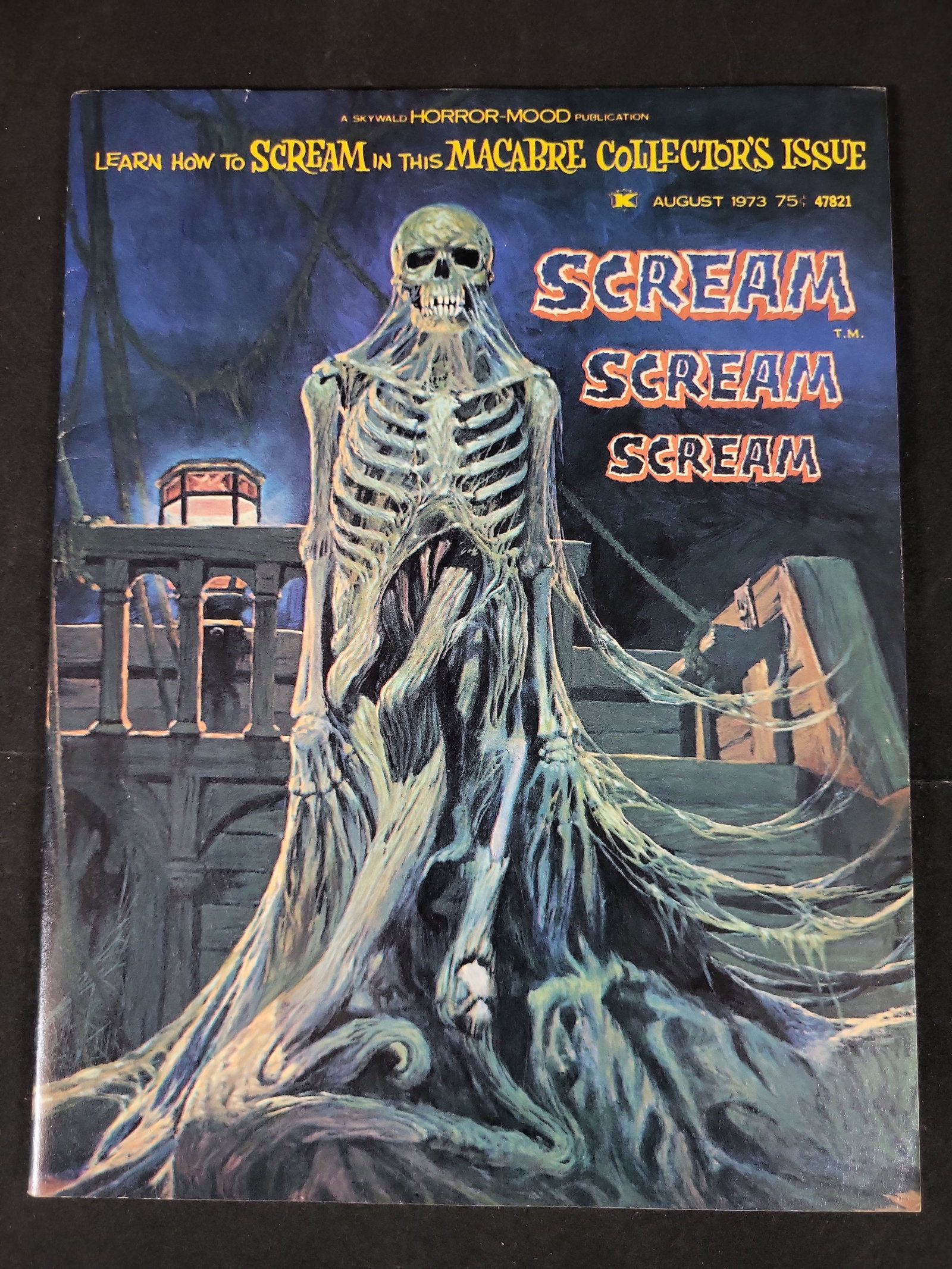 I02981 | Skywald Publications. Scream, Vol. 1, No. 1. August 1973. Macabre Collector's Issue. (1 of 1)