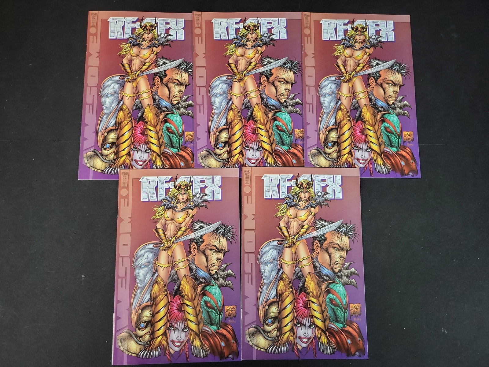 I02437 | Liefeld, Rob. Re:Gex #2. Awesome Comics, 1998. First Printing. (1 of 2)