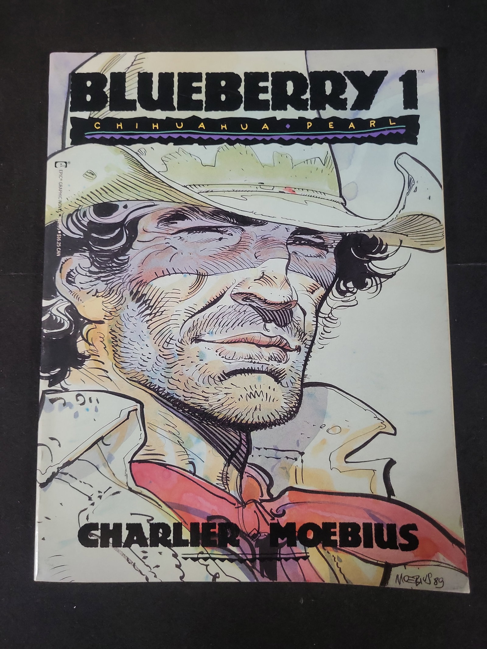 I02549 | Charlier, Jean-Michel and Moebius. Blueberry 1: Chihuahua Pearl. Epic Graphic Novel, 1989. (1 of 3)