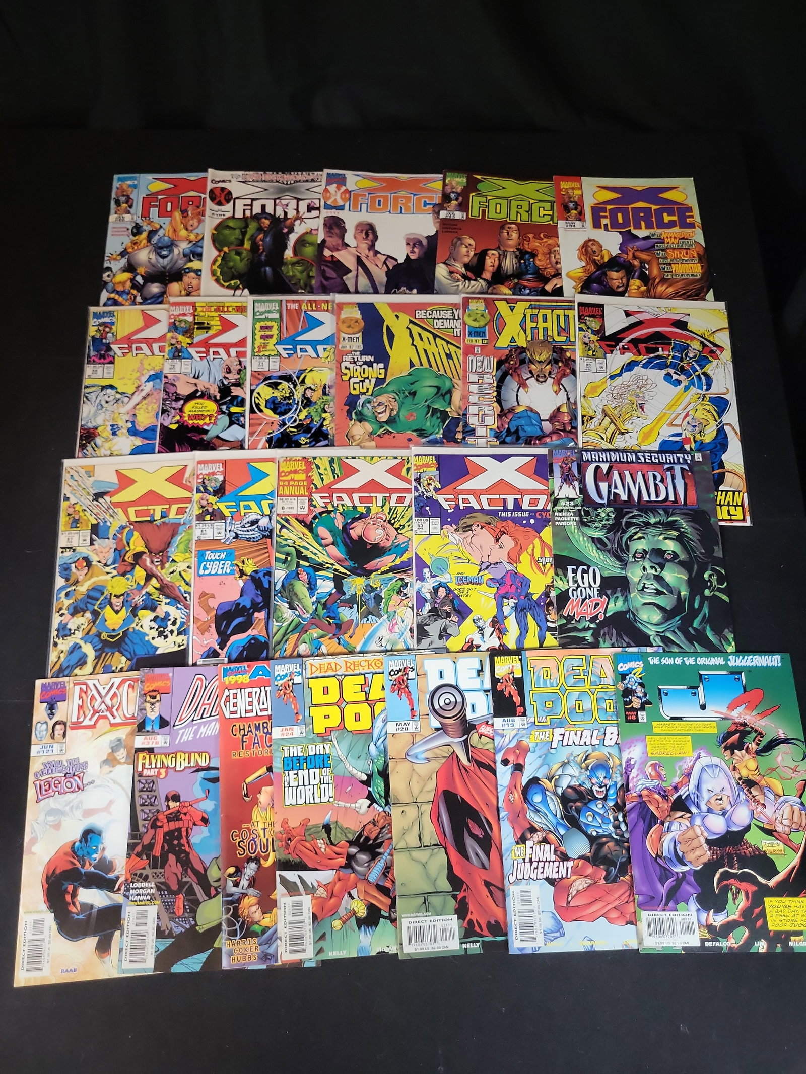 I02953 | Marvel Comics. A Collection of X-Men and Related Comic Books. Marvel Comics, 1990-1998. (1 of 5)