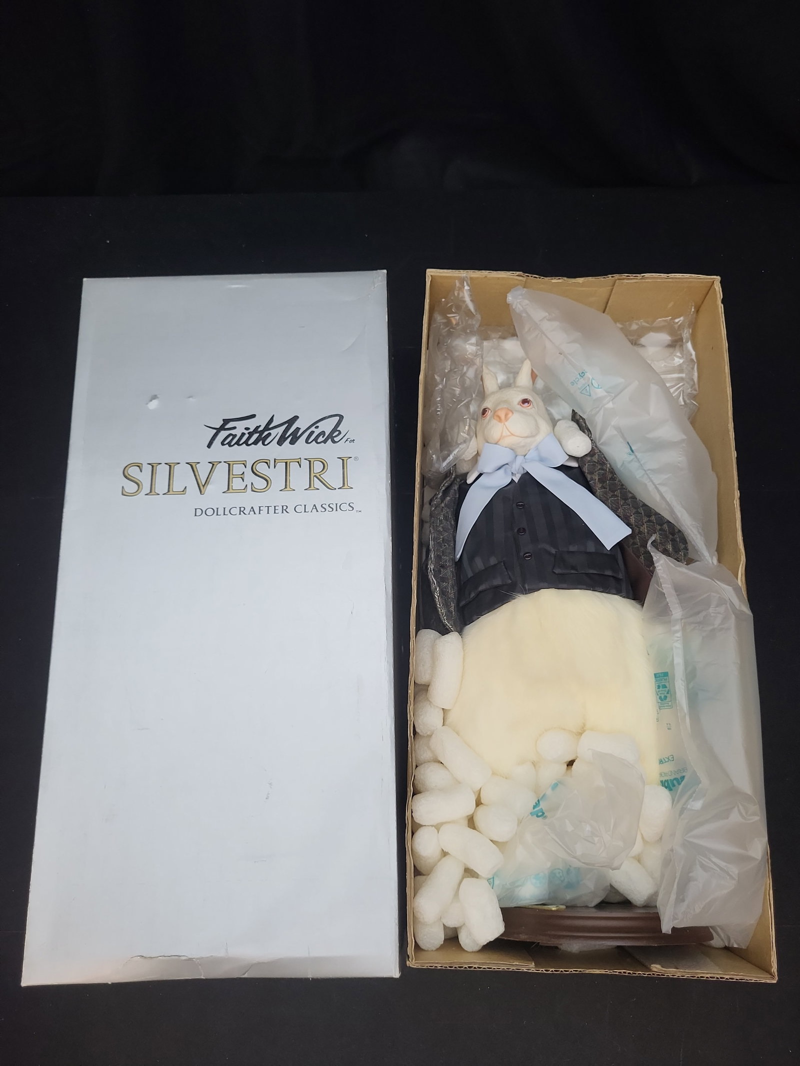 I02963 | Faith Wick for Silvestri Dollcrafter Classics White Rabbit Character Doll (1 of 7)
