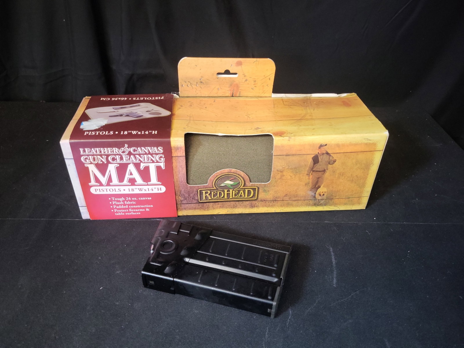 I02867 | A Pair of Firearm Accessories Including a Heckler and Koch G3 Magazine and a RedHead (1 of 4)