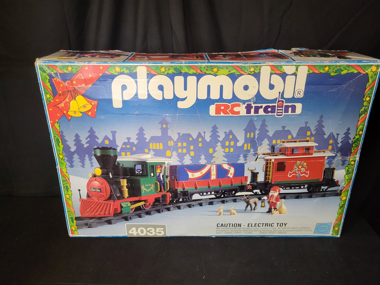 I02848 | Playmobil RC Train Set 4035 Christmas Santa Theme in Original Box (1 of 6)