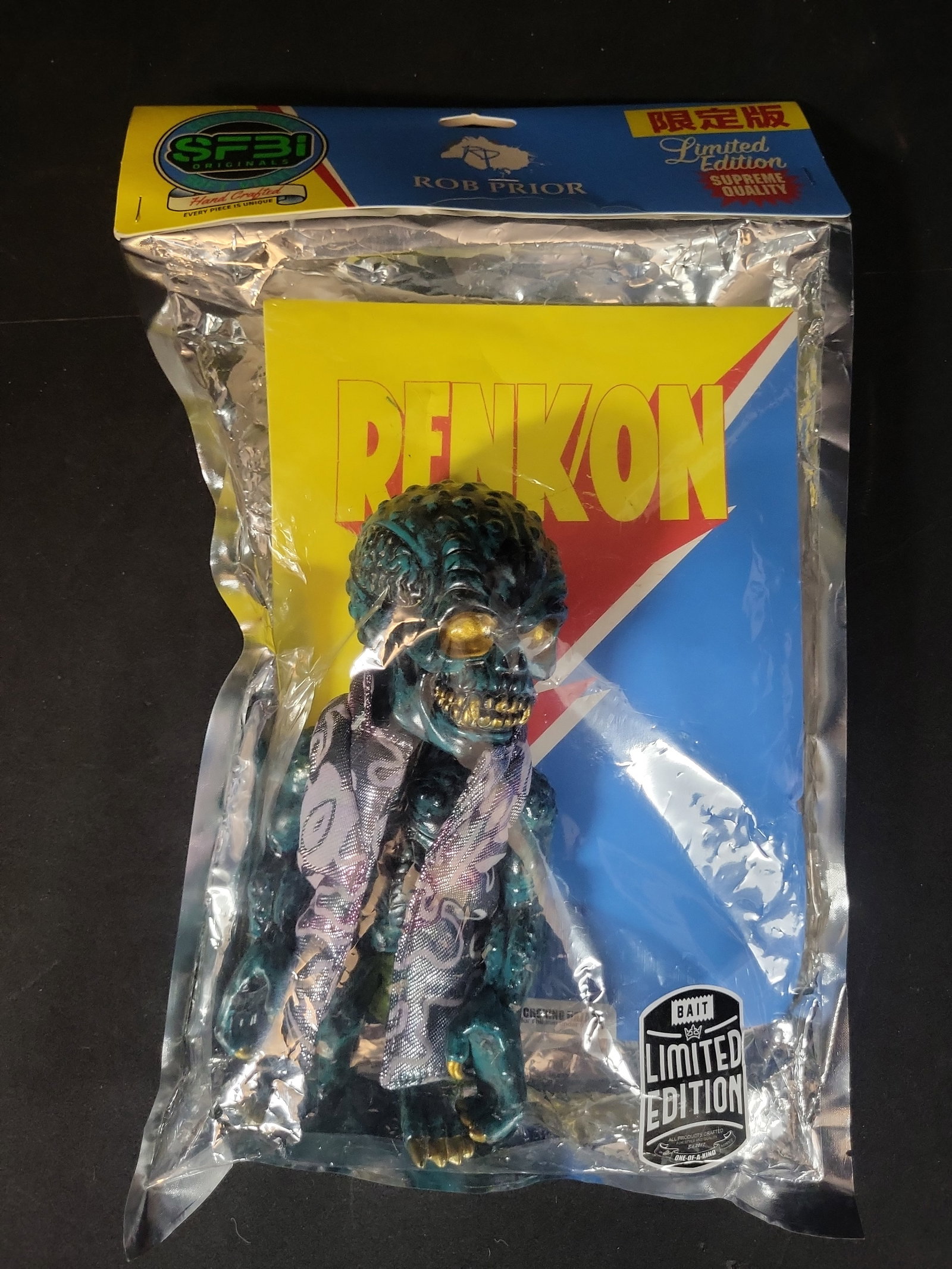 I02887 | MINDstyle x Rob Prior SFBI Originals Renkon 8 Inch Sofubi Figure BAIT Exclusive (1 of 5)