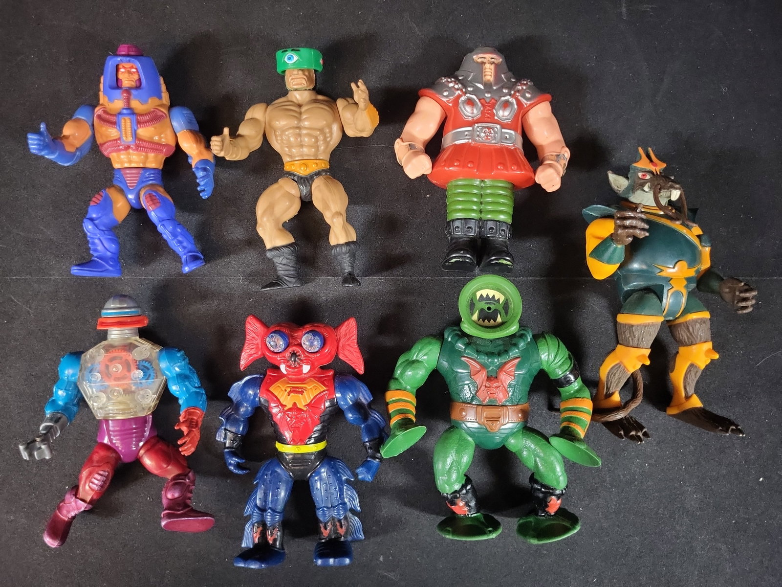 I02838 | A Lot of Eight Vintage Mattel Masters of the Universe Action Figures (1 of 6)