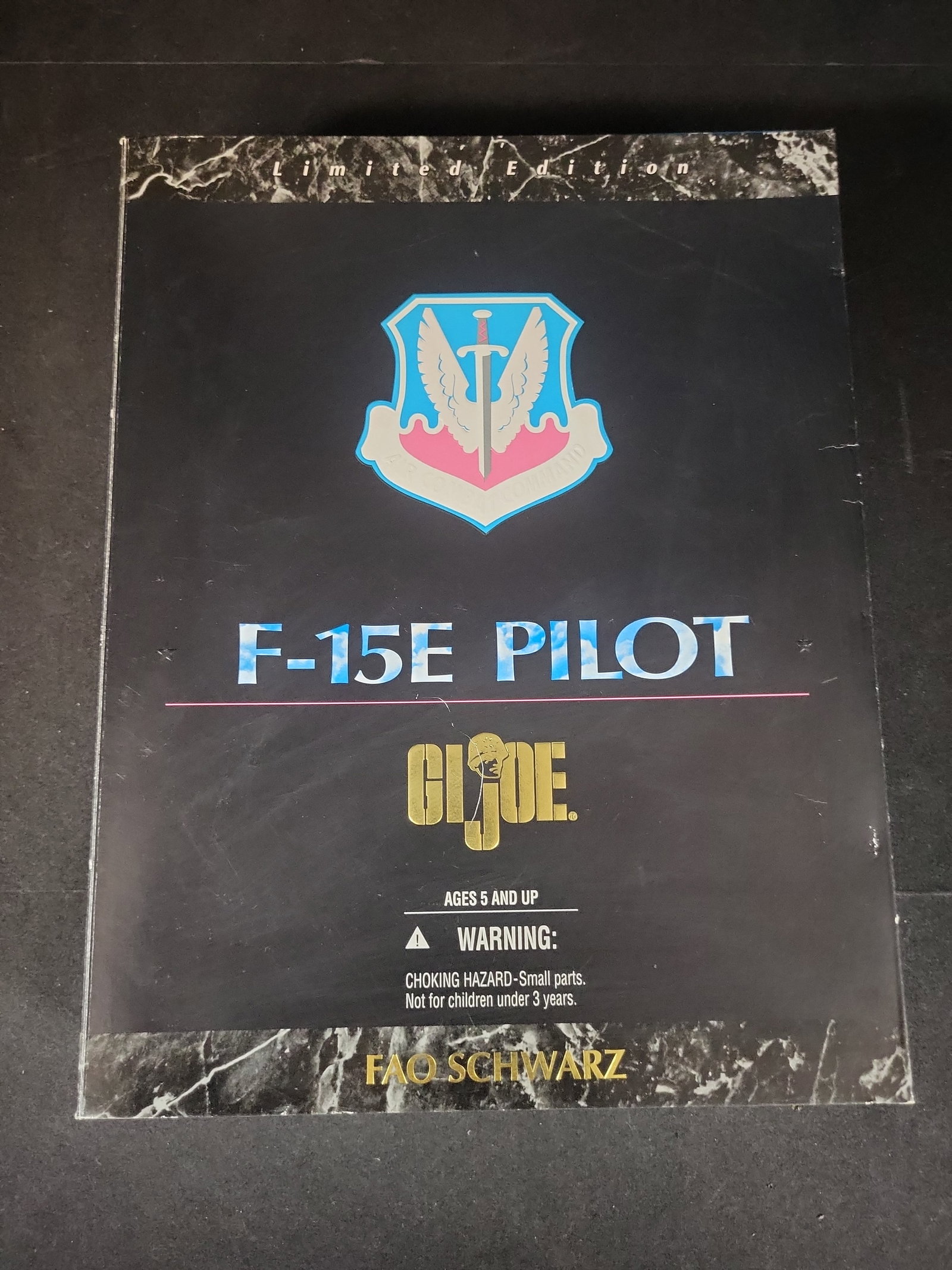 I02831 | Kenner GI Joe Limited Edition F-15E Pilot Action Figure FAO Schwarz Exclusive (1 of 6)
