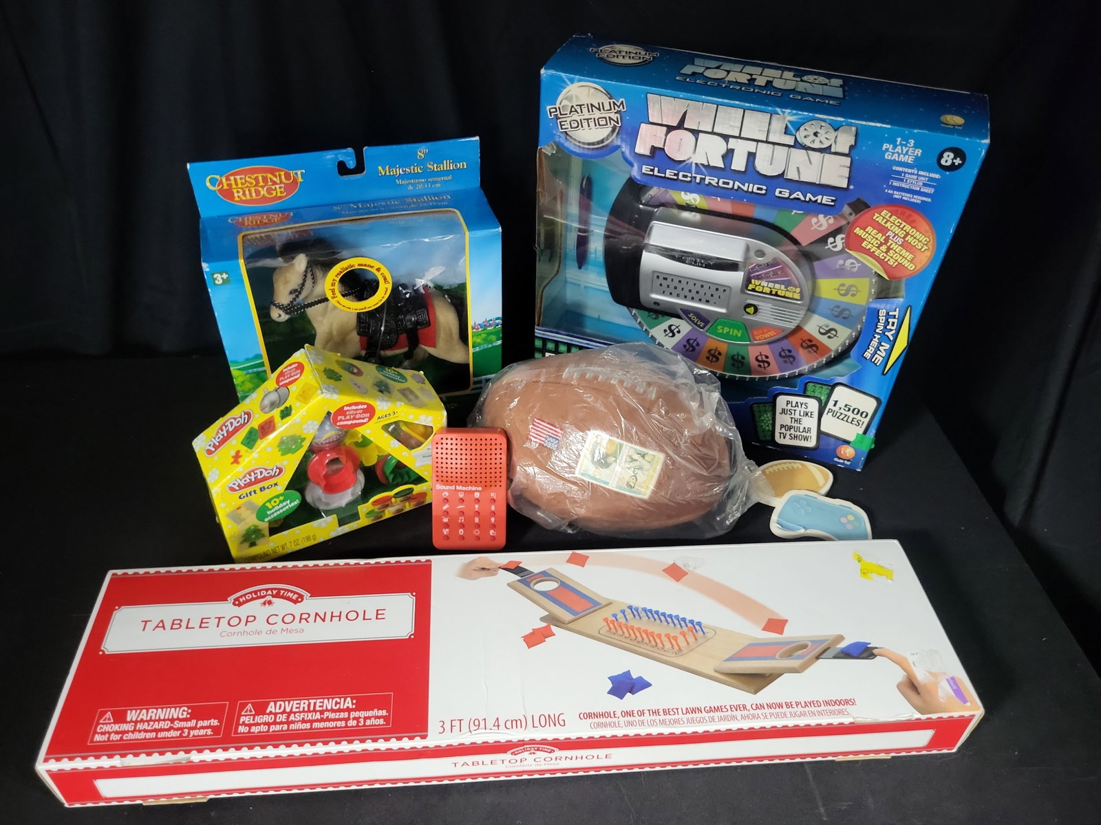 I02793 | An Assortment of Contemporary Toys and Games including Irwin Toy Wheel of Fortune and (1 of 8)