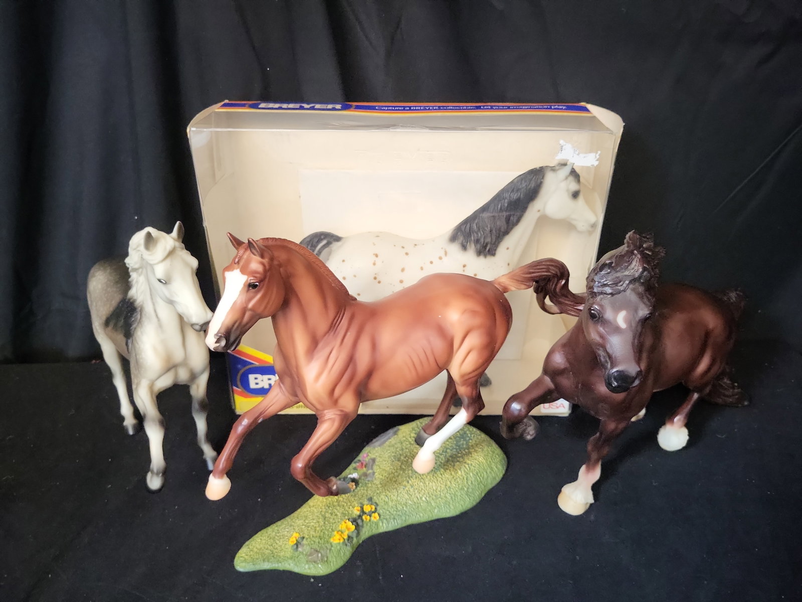 I02835 | A Collection of Four Breyer Animal Creations Model Horse Figures Including Boxed No. 873 (1 of 6)