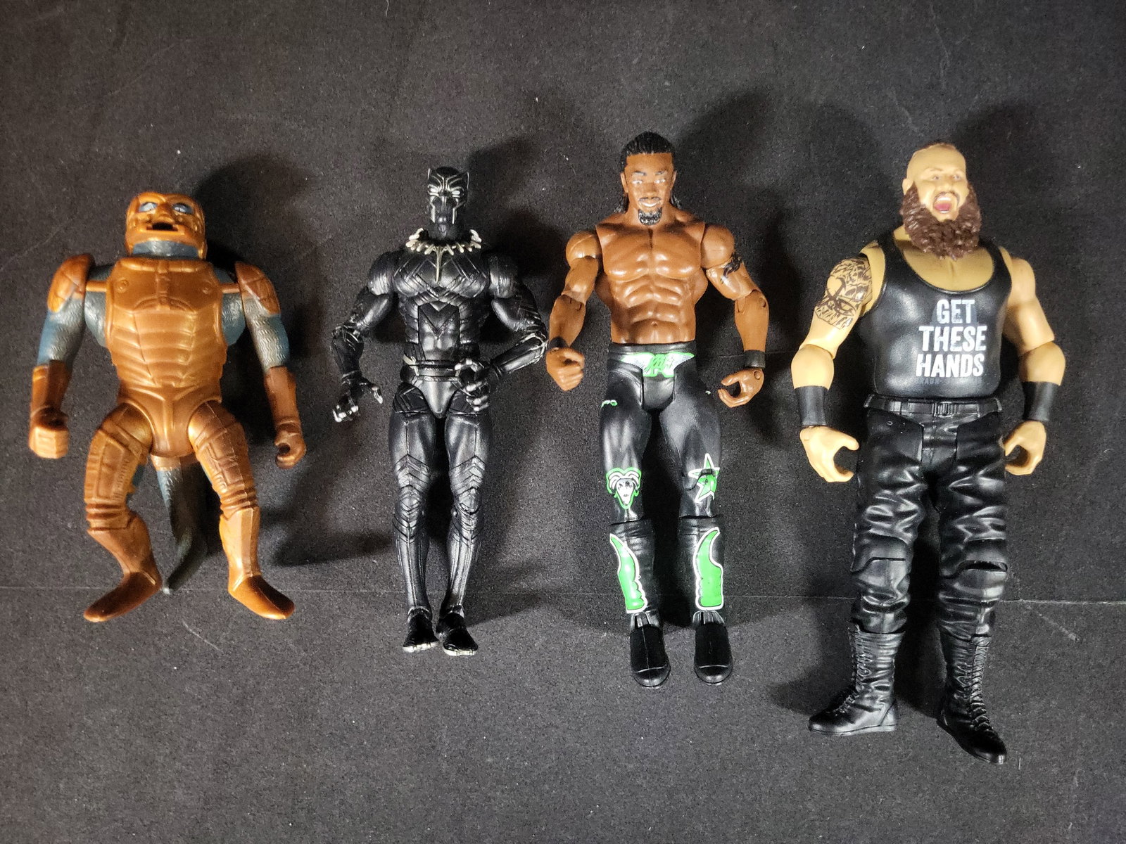 I02968 | A Collection of Modern Action Figures Including Hasbro Marvel Legends and Mattel WWE (1 of 6)
